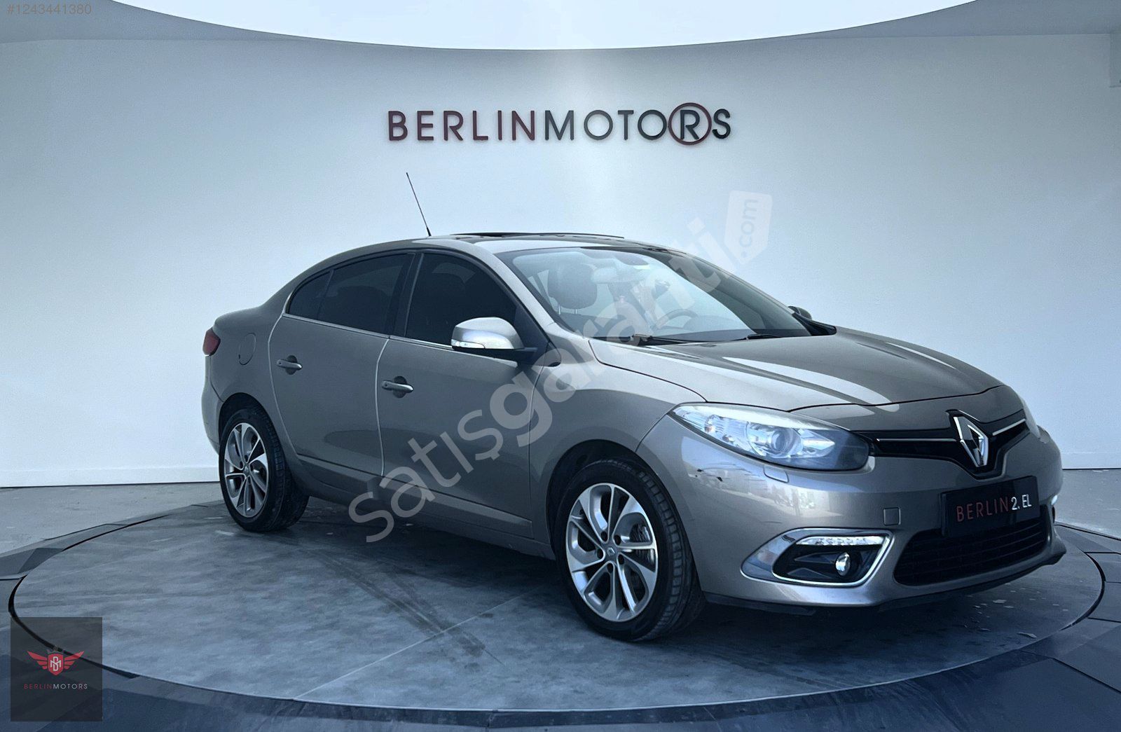 "Berlin Motors"HATASIZ 2015 RENAULT FLUENCE 1.5DCİ İCON