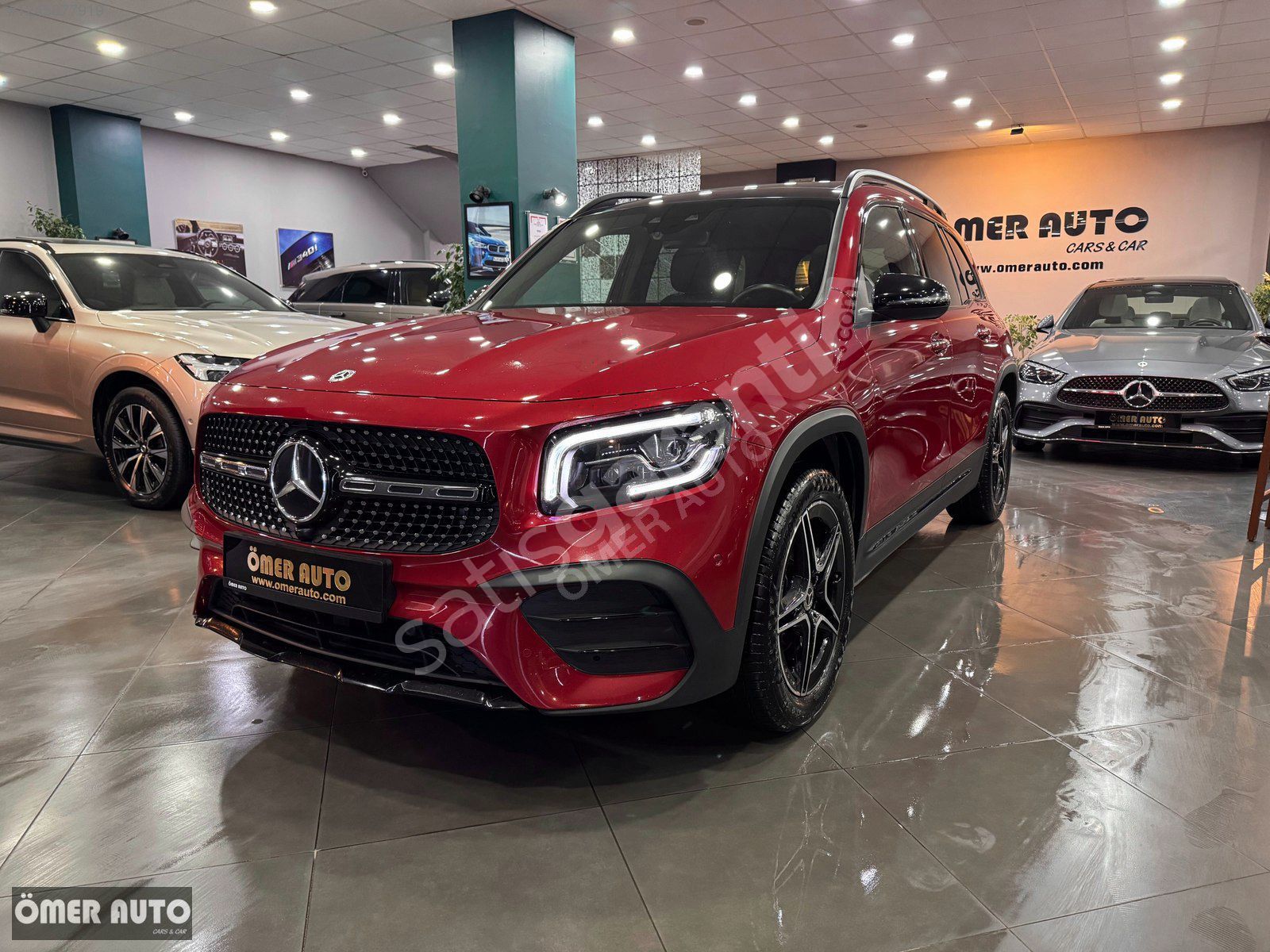 ÖMER AUTO DAN 2023 GLB 200 AMG+4MATİC G.PAK %20 FATURA 77.000 KM