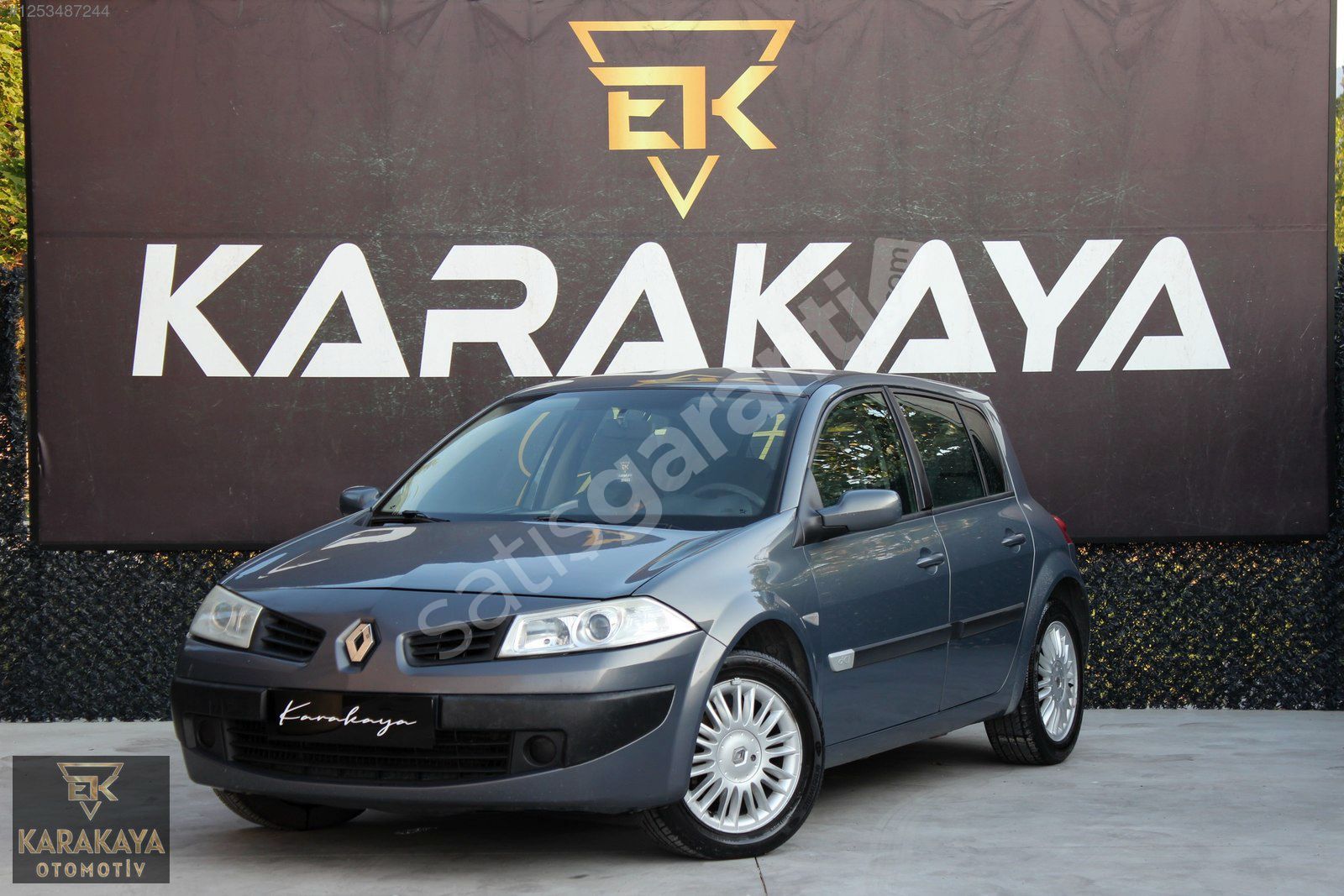 KARAKAYA'DAN 2007 MEGANE 2 H.B. HATASIZ-BOYASIZ KARTA 12 TAKSİT