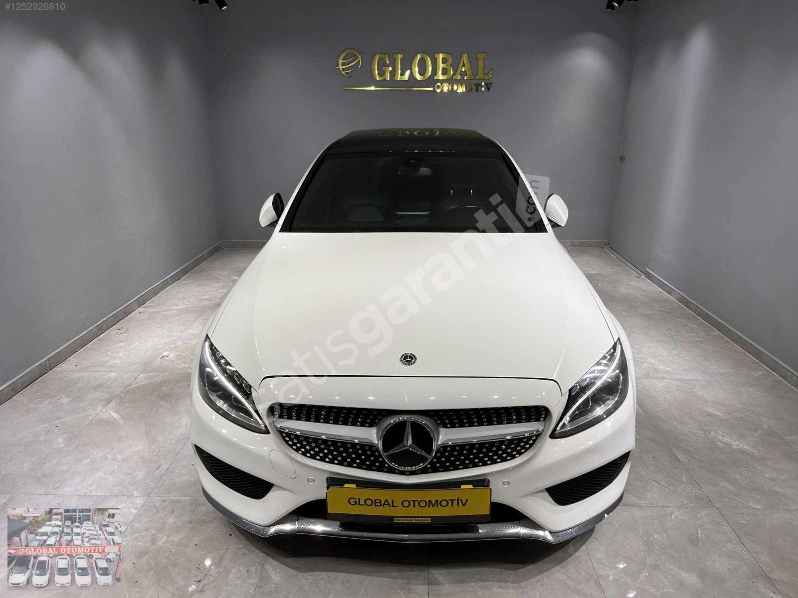 GLOBAL'DEN HATASIZ BOYASIZ 2018 MERCEDES C200d AMG İMZALI SERİ