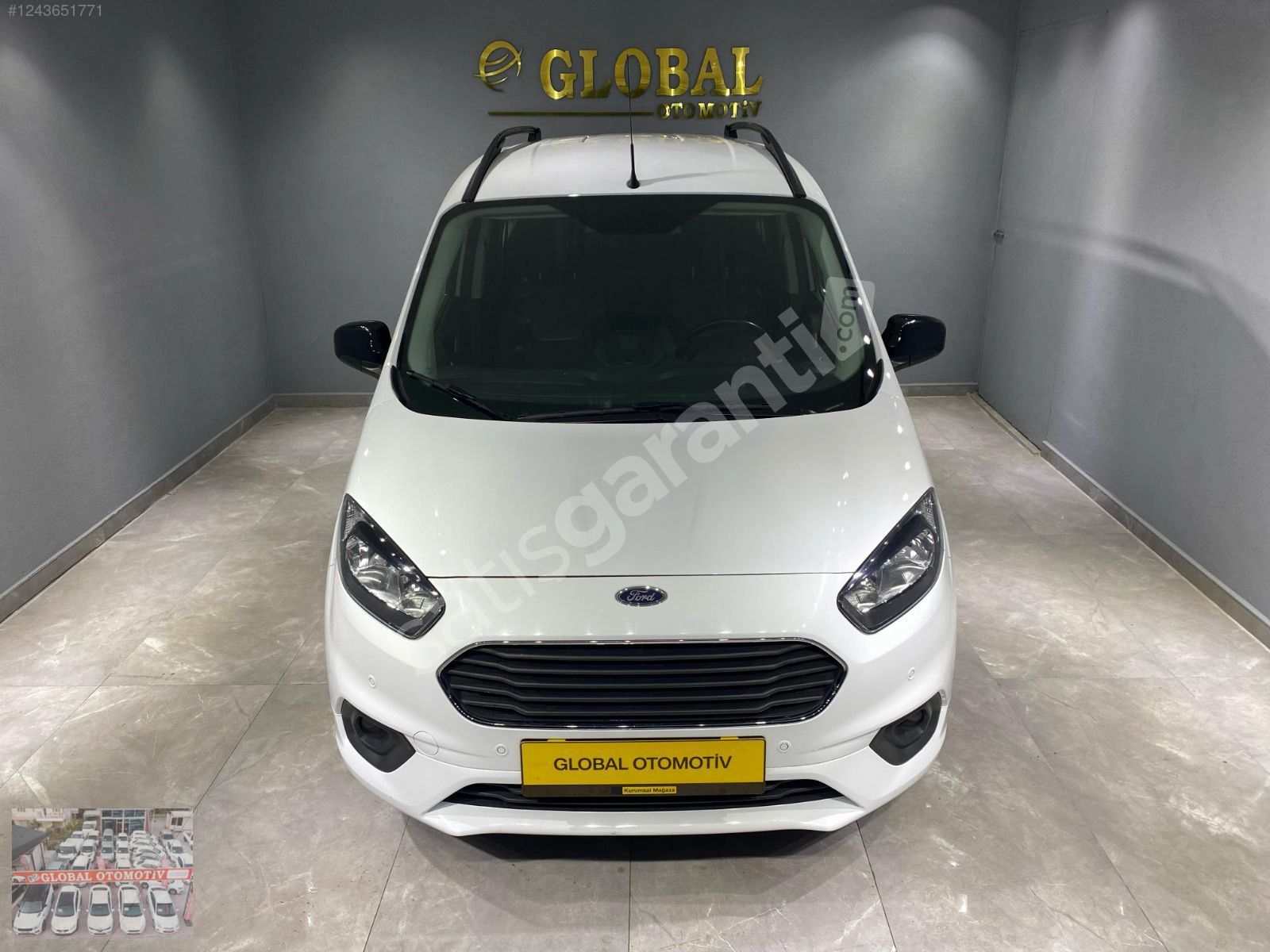 GLOBAL'DEN 2023 FORD COURİER TİTANİUM PLUS BOYASIZ OTOMOBİL RUHS
