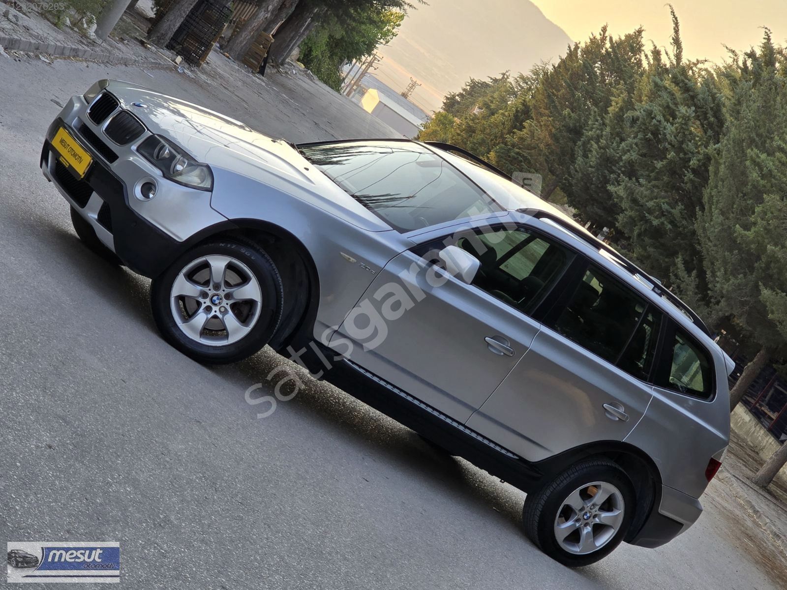 BURDUR MESUT OTOMOTİV DEN BMW X3 2.0D CAM TAVAN FULL DEĞİŞENSİZ