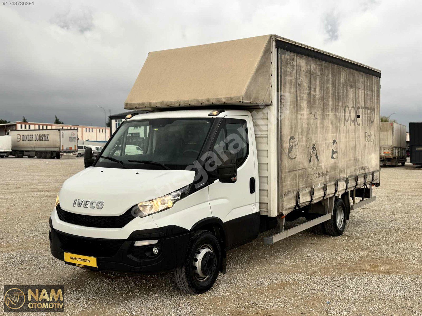 Nam Otomotiv'denHATASIZ-BOYASIZ TenteliKayarKasa214.00KM4350ŞASE