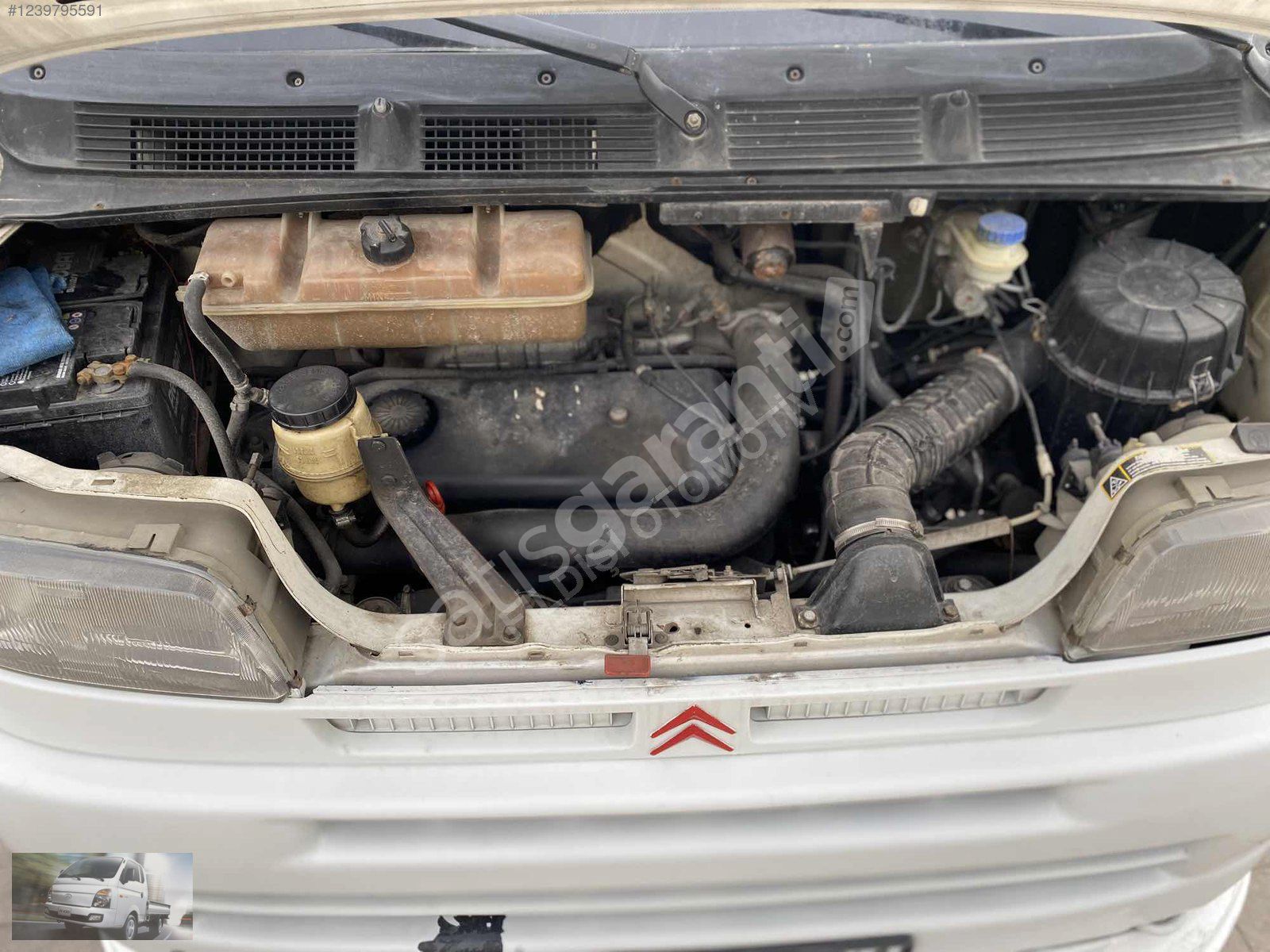 2001 CITROEN JUMPER 2.8 TURBO SABİT KASA KURTARICI