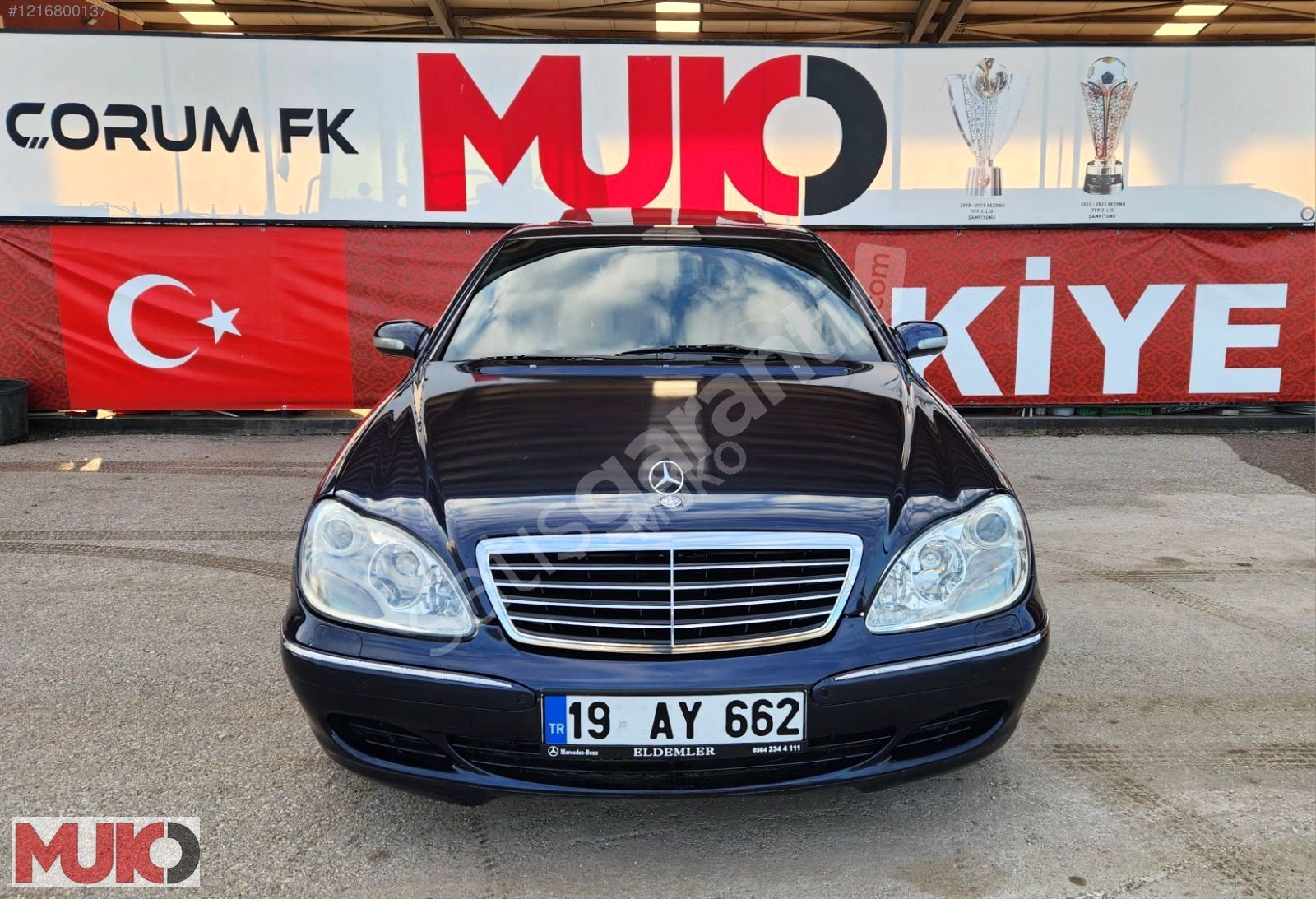MUKO DAN 2000 MODEL MERCEDES S500 BAKIMLI ORJİNAL ARAÇ