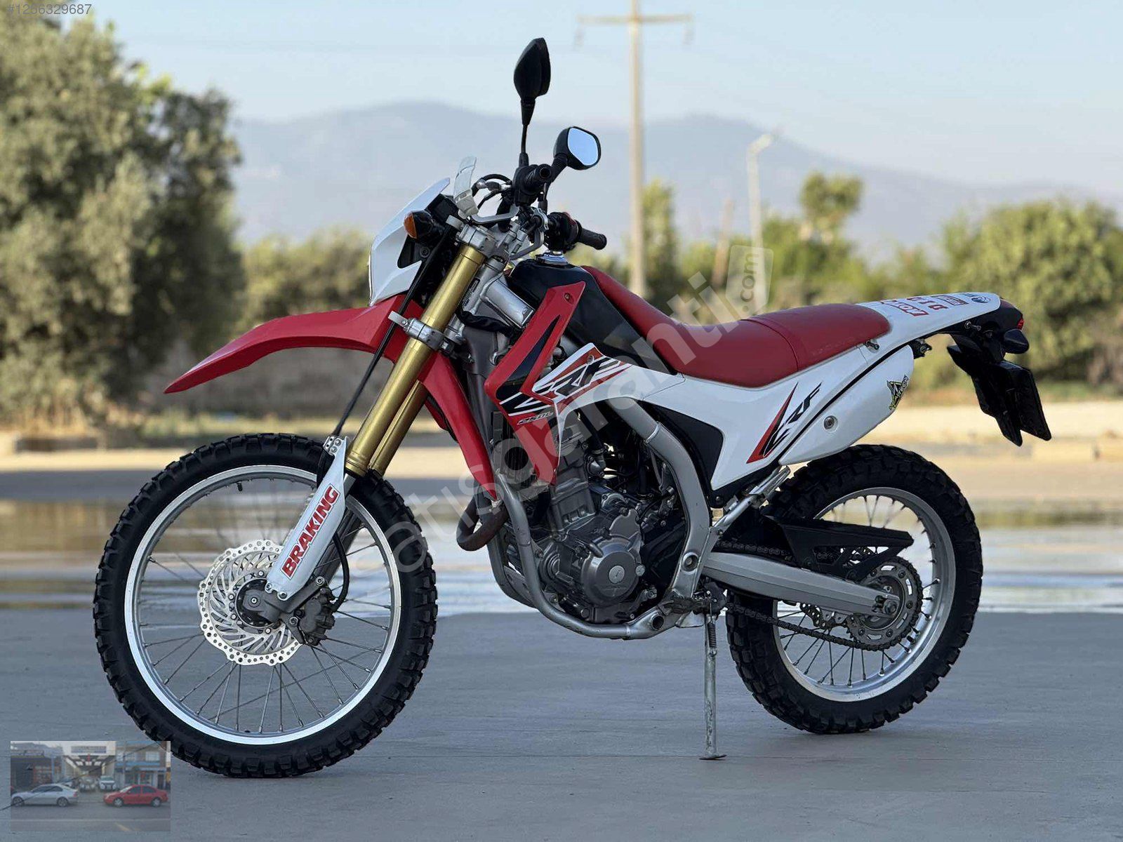 2016 MODEL HONDA CRF 250L FABRİKASYON ORJİNAL BAKIMLI MASRAFSIZ