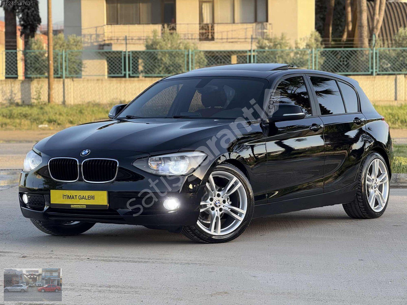 2012 MODEL BMW 1.16D ED DYNAMİCS HATASIZ BOYASIZ DERİ+NUBUK