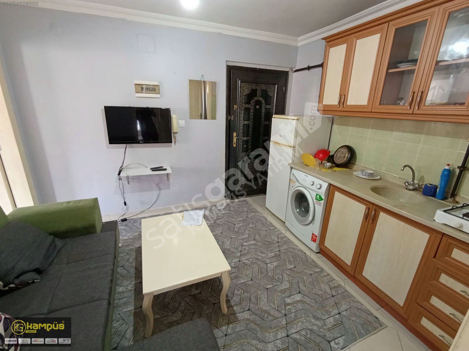 KAMPÜS GAYRİMENKUL DEN KAMPÜS DE FUL EŞYALI ARA KAT 2+1 KİRALIK