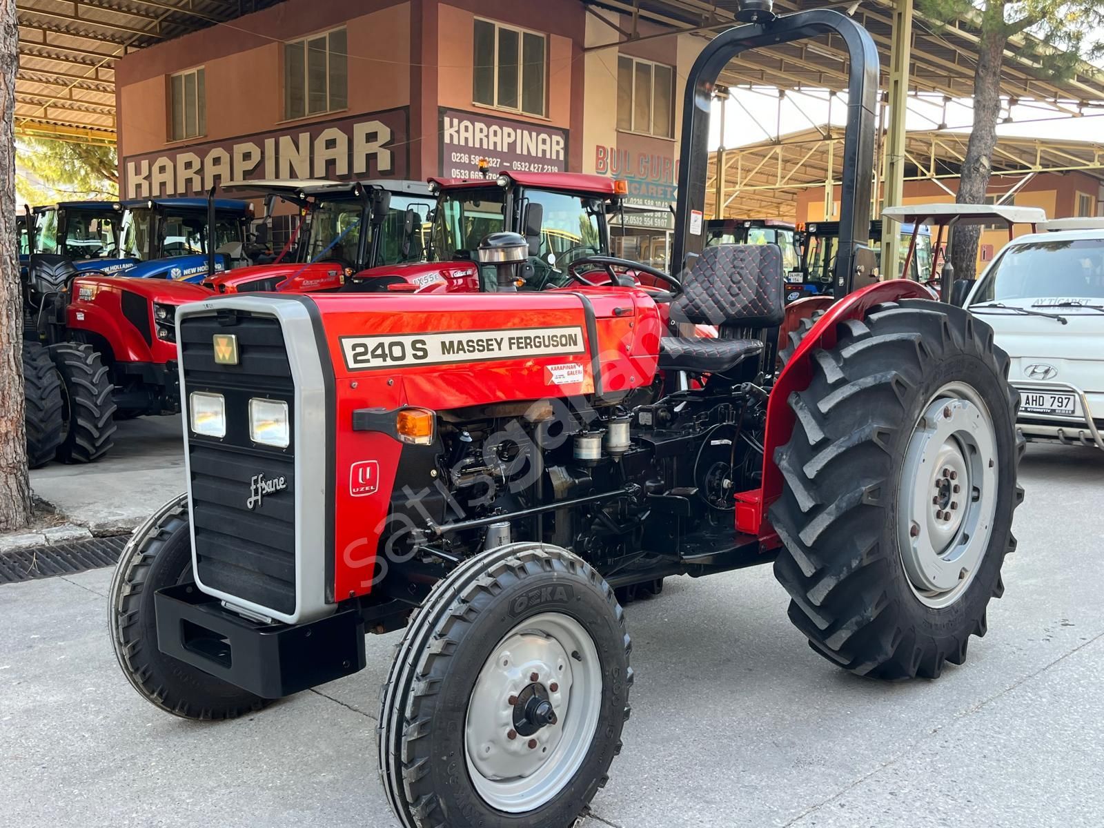 2001, MASSEY FERGUSON 240, BALATA FREN, KARA ŞANZIMAN