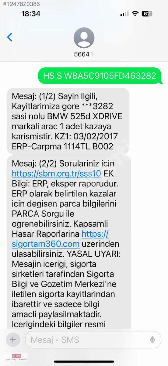 2014 MODEL BMW 525 XDRIVE 10/12/2014 ÇIKIŞLI PREMİUM 136000 km