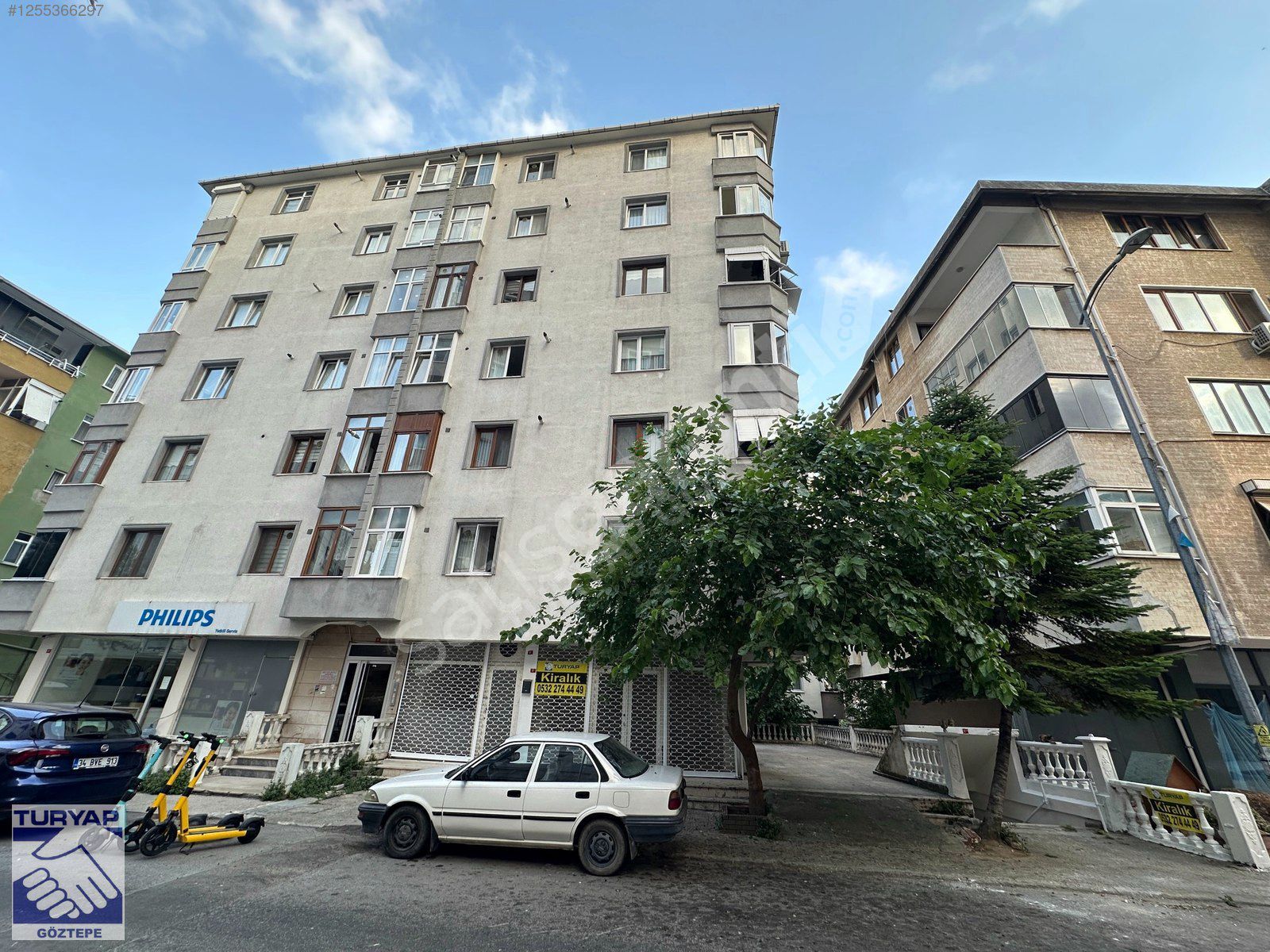 TURYAP TAN ADATEPE 100m2 net KİRALIK DÜKKAN VE 200m2 net DEPOSU