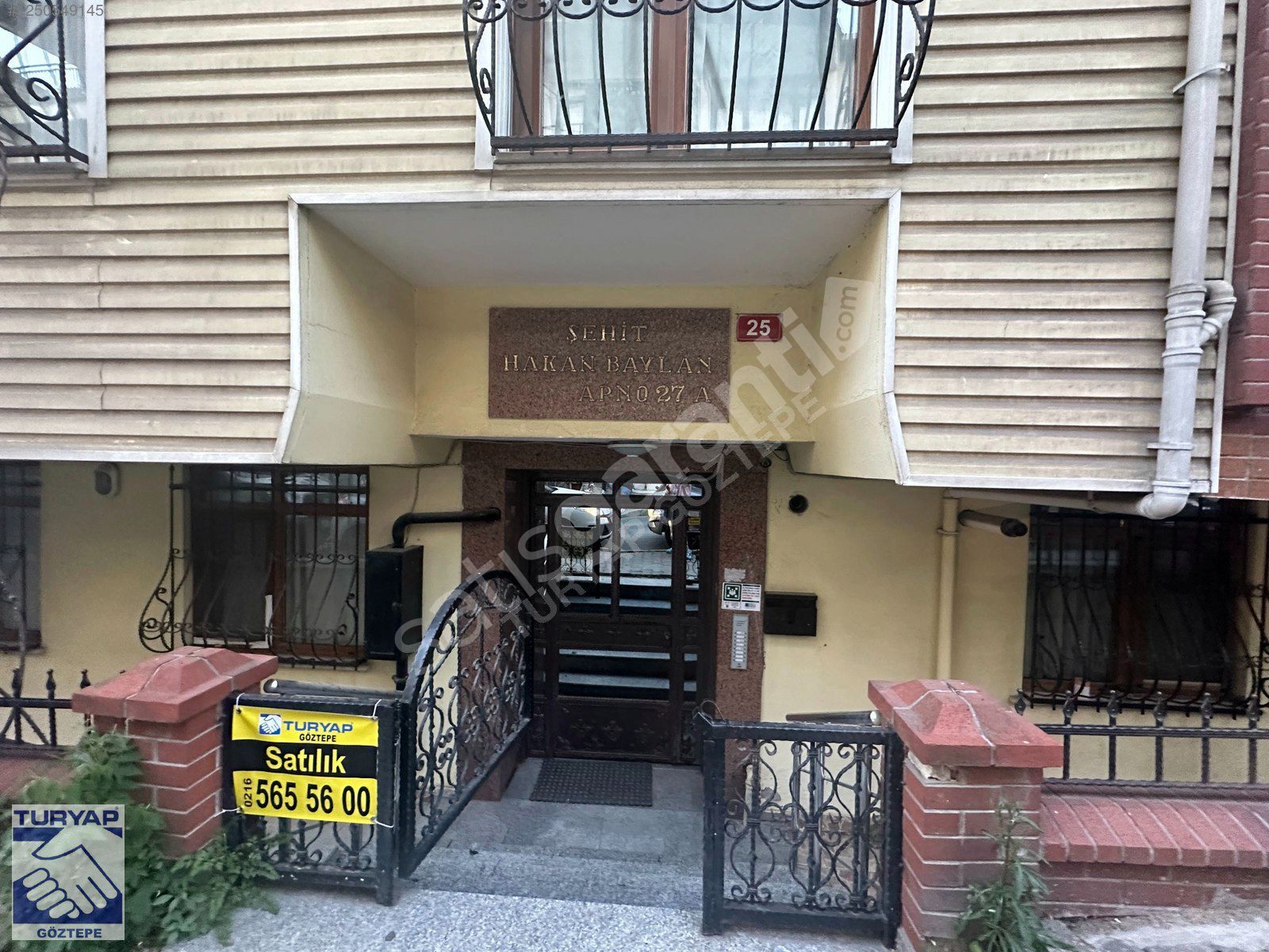 TURYAP GÖZTEPE DEN KUYUBAŞI NDA GENÇ BİNADA 3+1 SATILIK DAİRE
