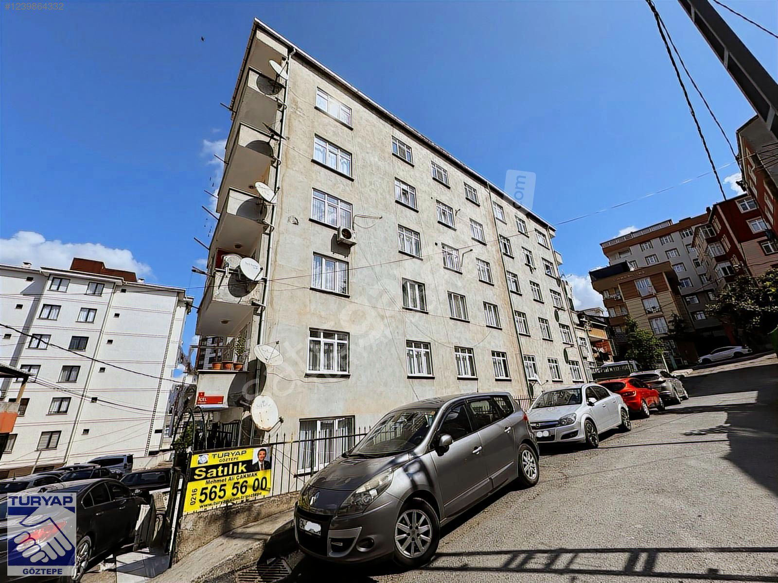 TURYAP GÖZTEPE DEN PENDİK ESENYALI DA 3+1 SATILIK DAİRE