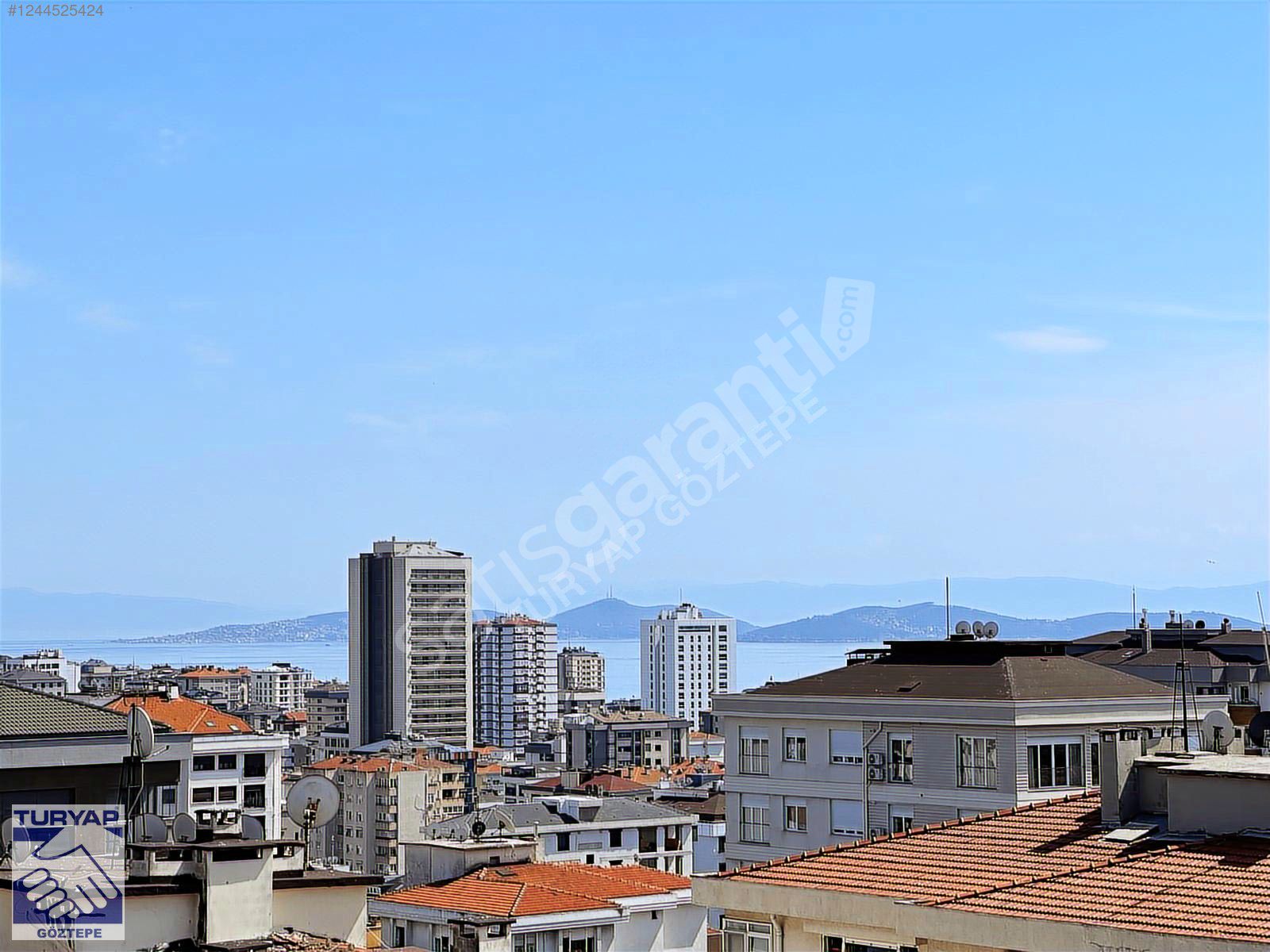 TURYAP GÖZTEPE DEN DENİZ MANZARALI 4+1 SATILIK DUBLEKS DAİRE