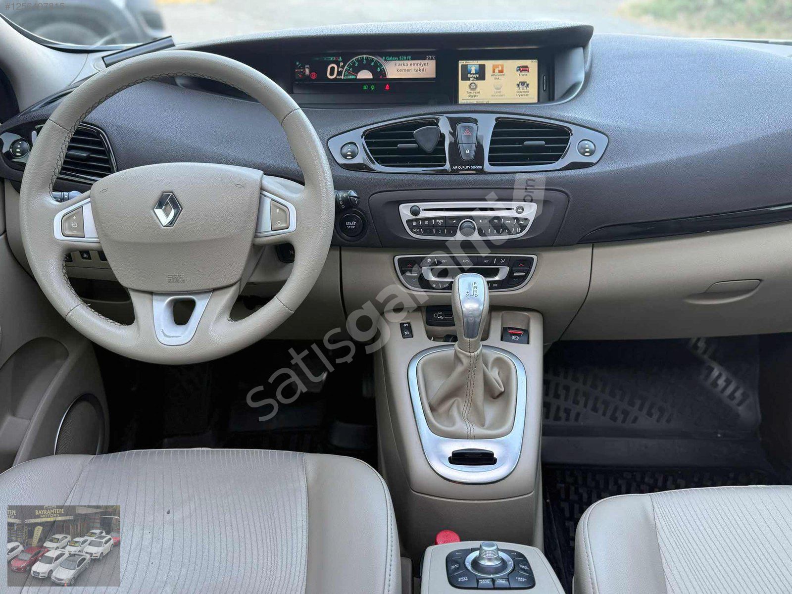 BAYRAMTEPE OTODAN HATASIZ RENAULT SCENİC PRİVİLİGE CAM TAVAN