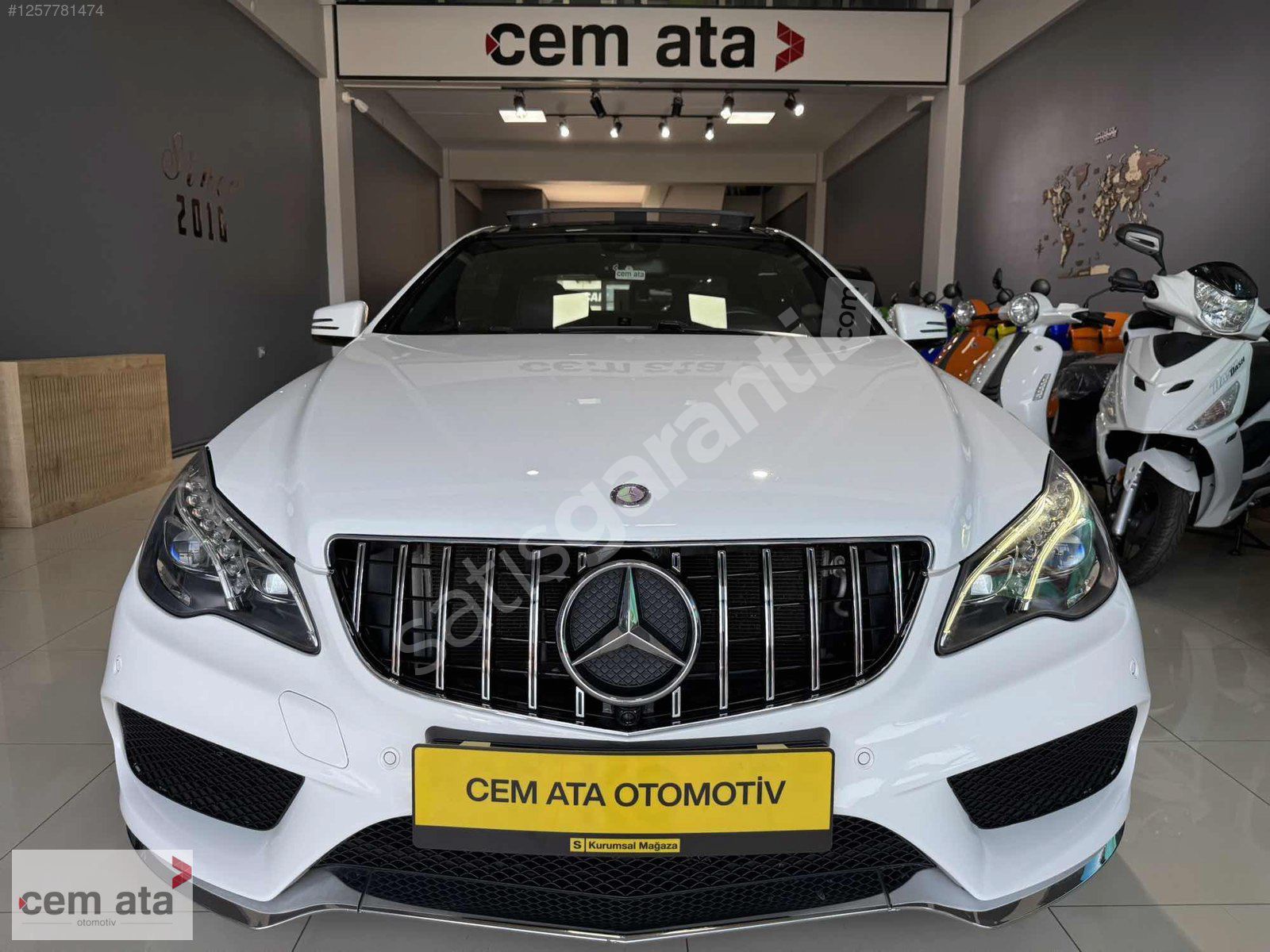 CEM ATA'DAN Mercedes E250 Coupe Emsalsiz temizlikte