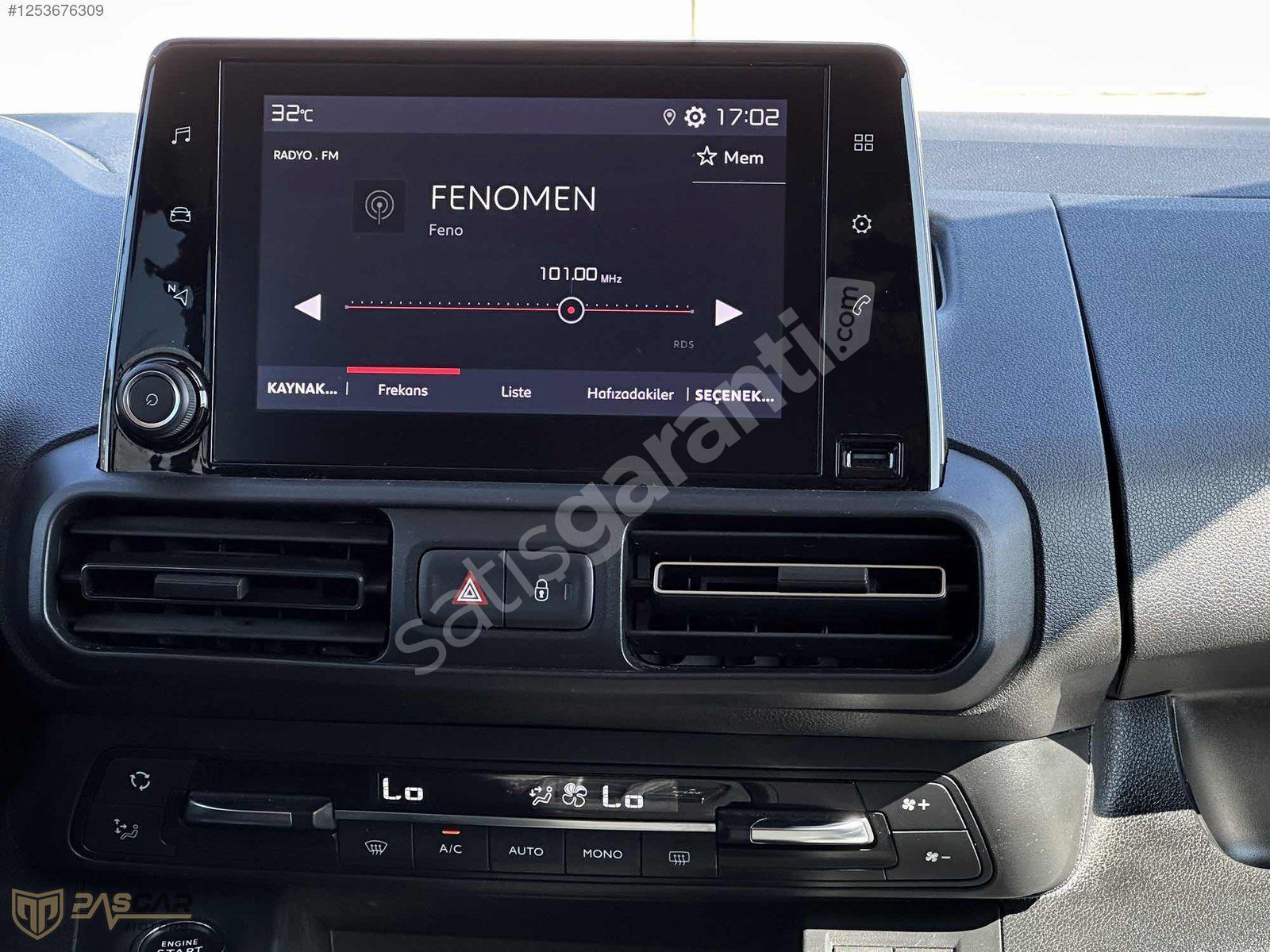 2024 FİAT DOBLO 1.5 BlueHDİ URBAN BOYASIZ DEĞIŞENSIZ