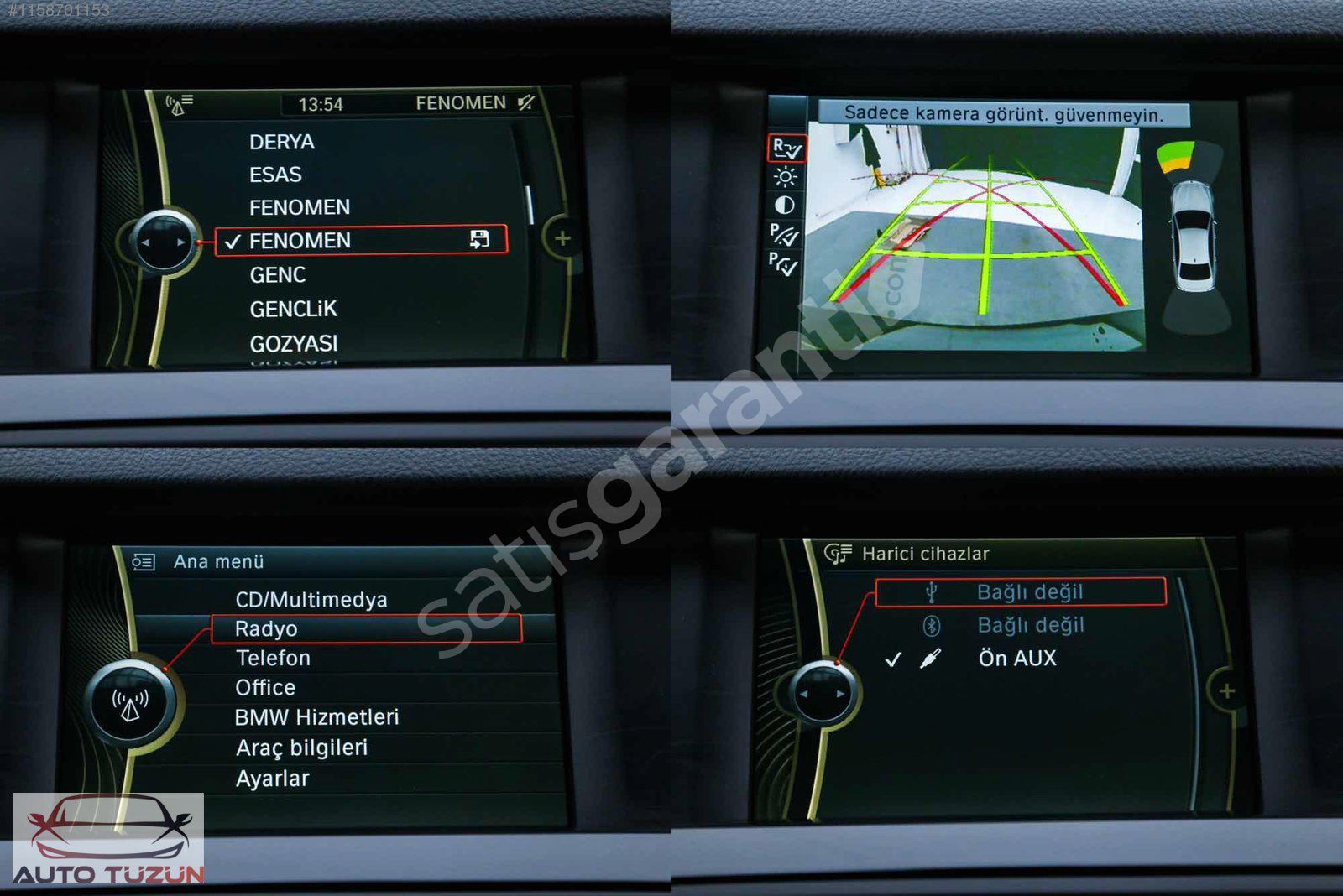 AUTO TÜZÜN'DEN 2011 BMW-5-20d COMFORD PAKET DEGİŞENSİZ