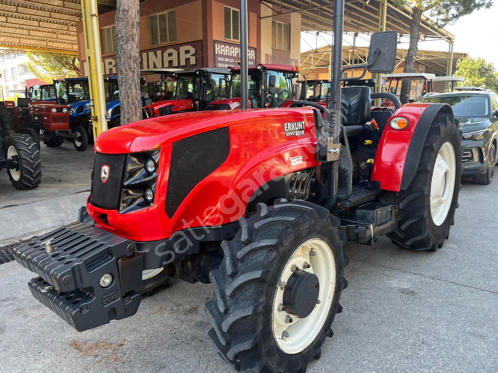 2016 MODEL, ERKUNT SERVET 80.4 M, ÇEKER, TEMİZ MAKİNA