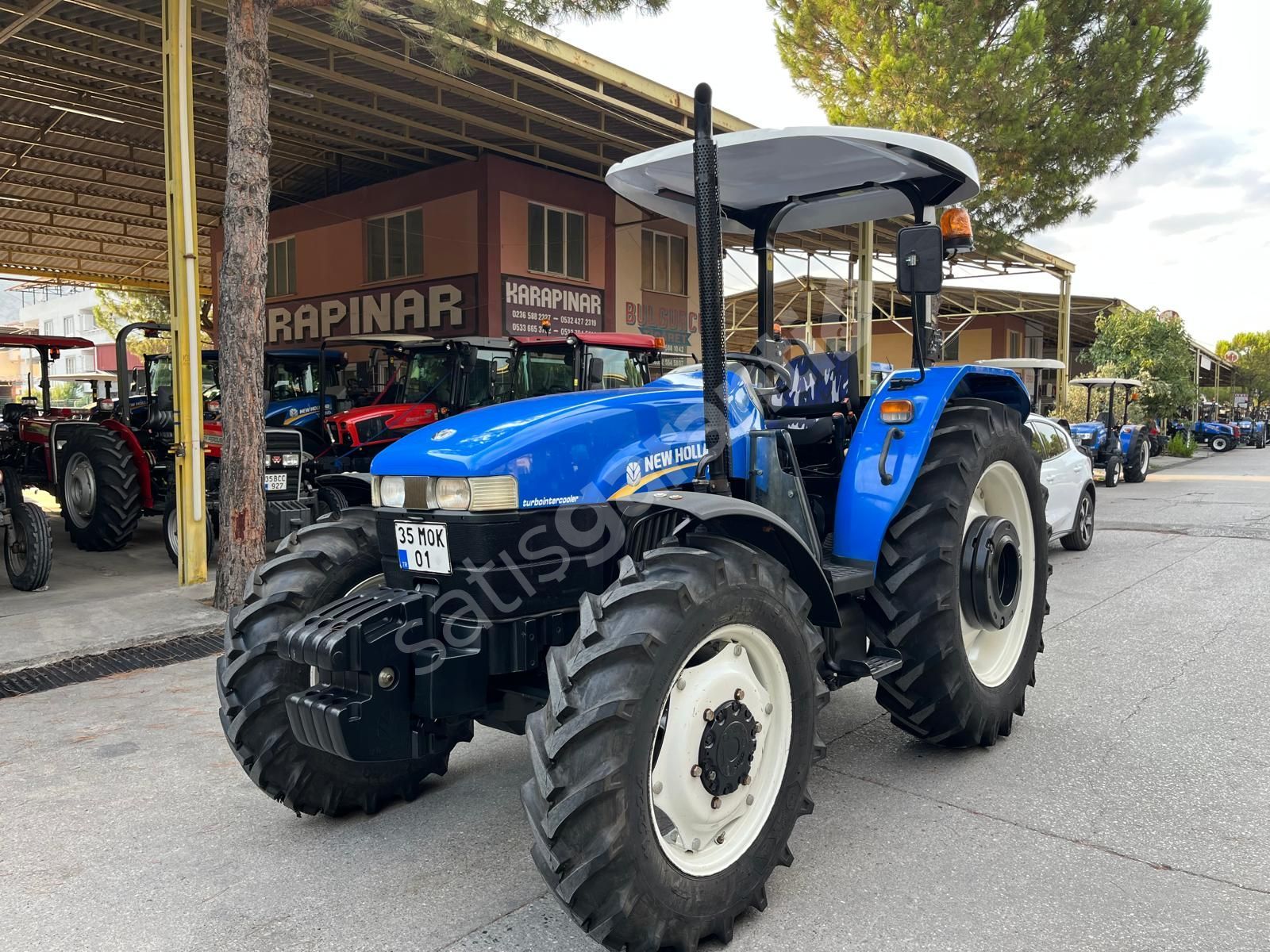 2017, NEW HOLLAND TD65S DT, 4 LASTİK YEN, 36 JANT, İNCE LASTİK
