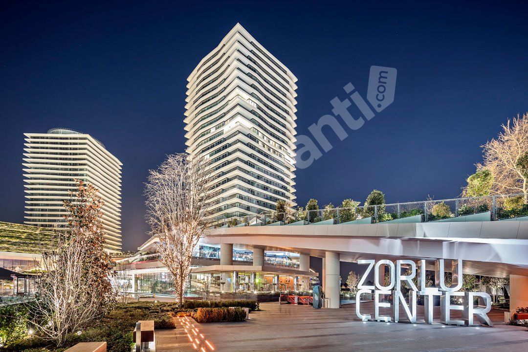 Zorlu Center 'da Kiralık 300m2 Özel Dekorasyonlu Daire