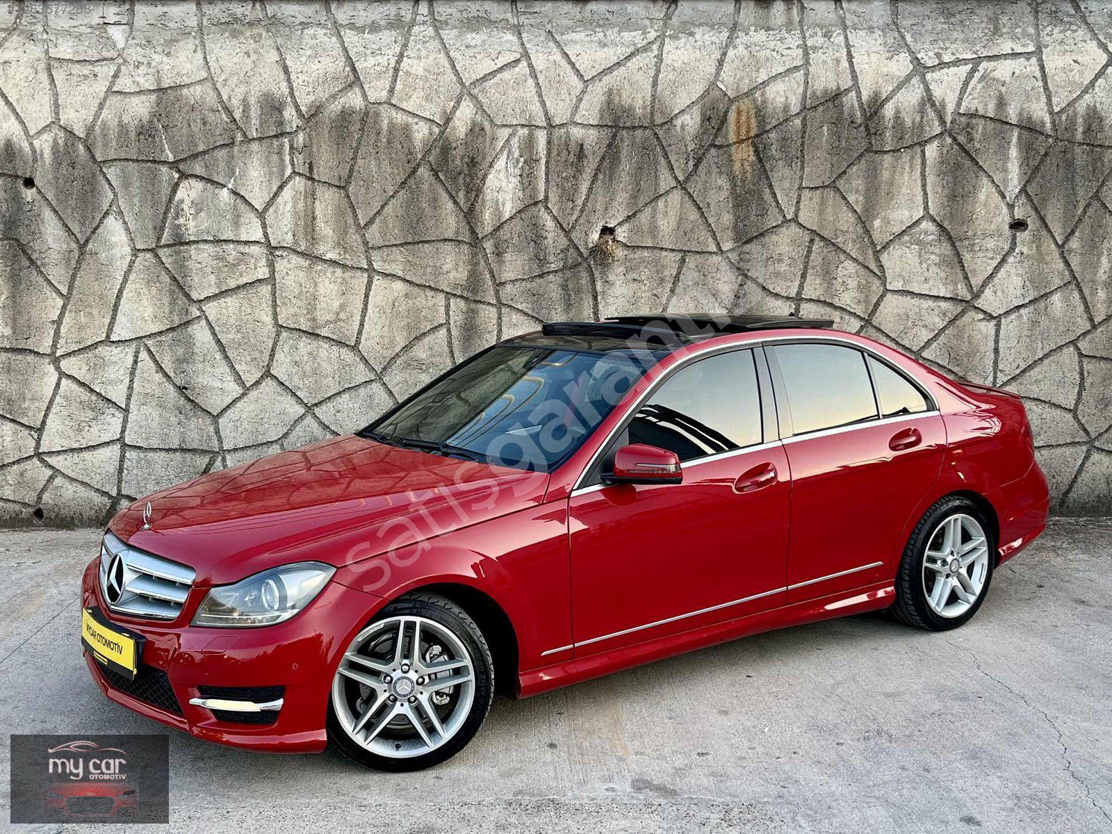 HATASIZ _ BOYASIZ _ 2012 MERCEDE C180 AMG 7G-TRONIC