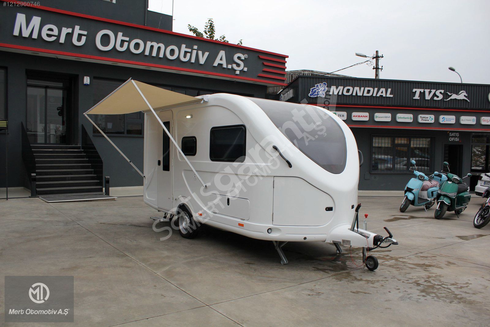 MERT OTOMOTİV A.Ş 4 KİŞİLİK MONOBLOK ÇEKME KARAVAN ARKUT 4 PREMİ