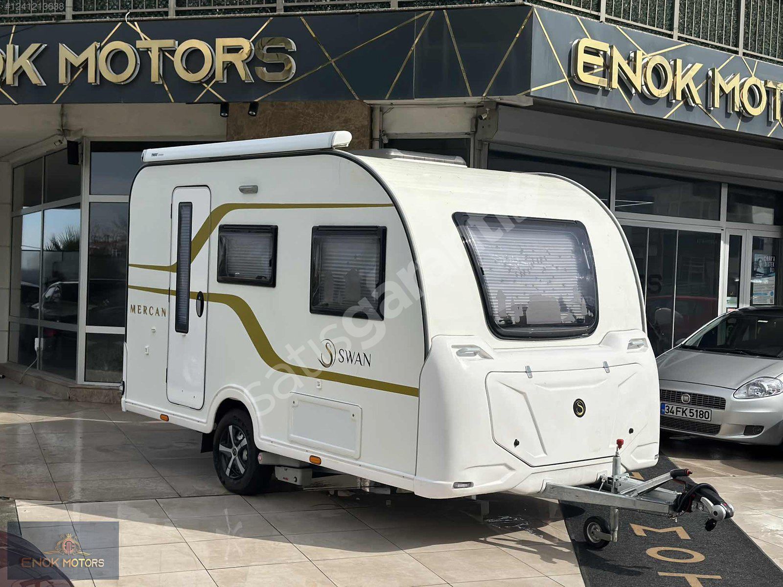 ENOK MOTORS+2023+BOL EKSTRALI+SWAN+ÇEKME KARAVAN+KULLANILMAMIŞ+!