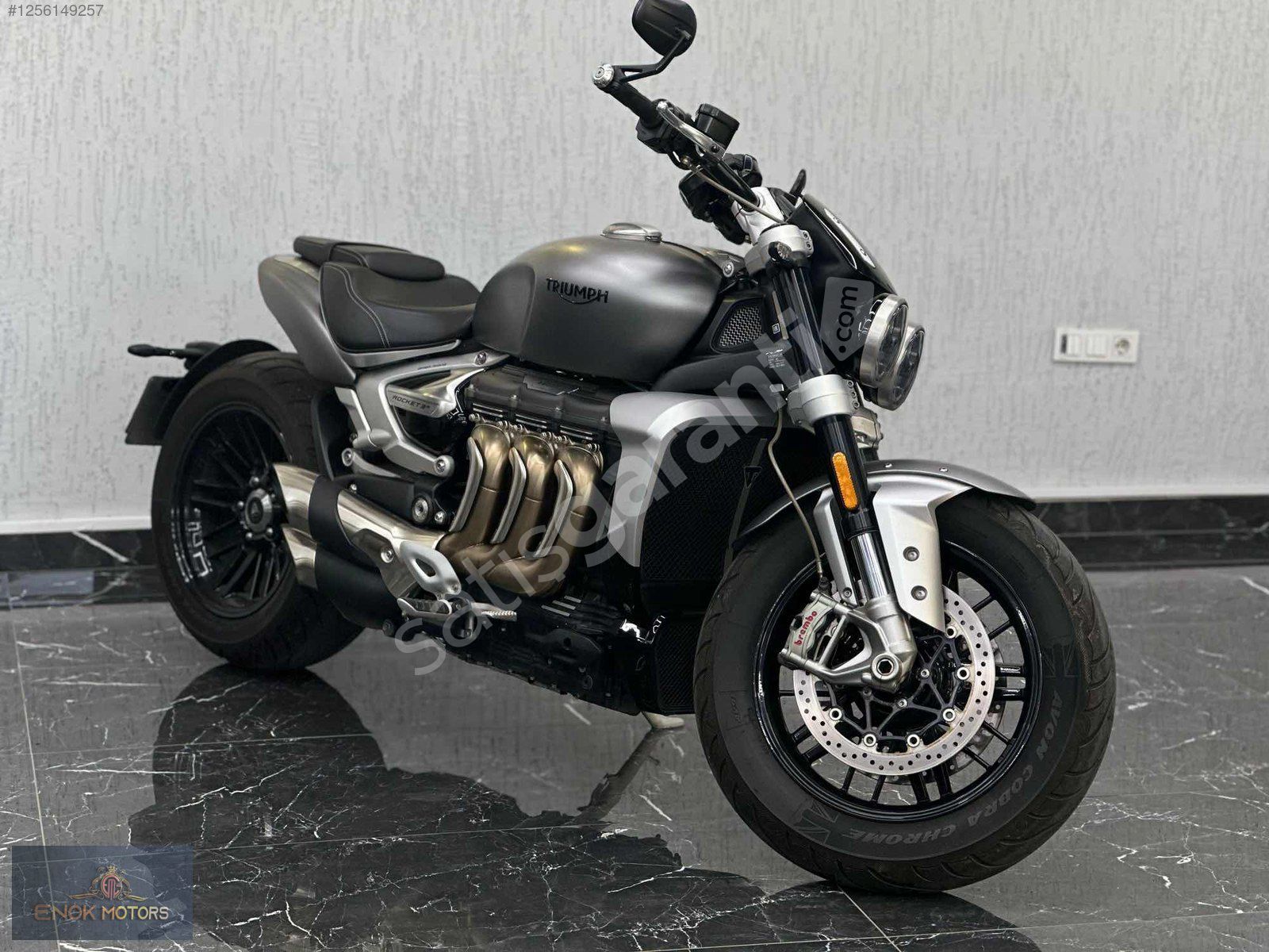 ENOK MOTORS+2023+TRIUMPH+ROCKET 3 R+HATASIZ+İLK ELDEN