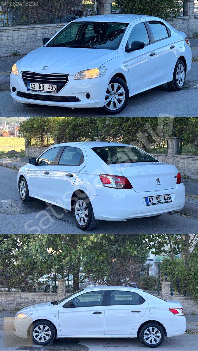 2013 PEUGEOT 301 BAKIMLI 140 BN KM. 1.2 ACTİVE