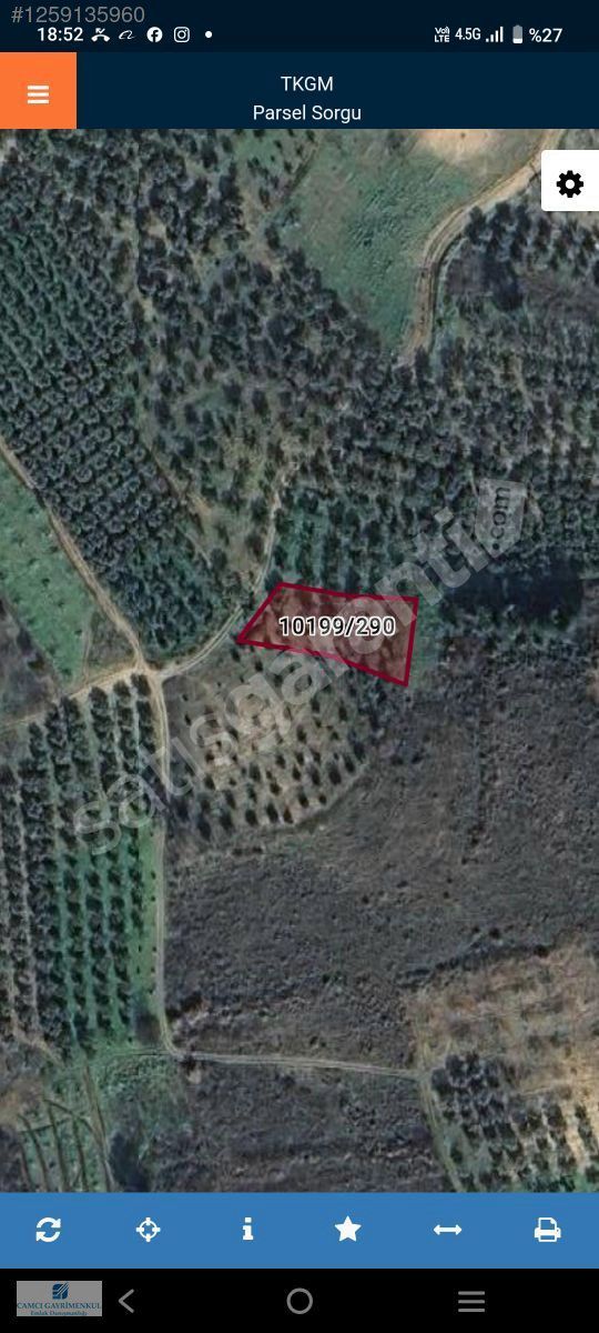 GÜNDOĞDU KÖYÜNDE SATILIK KUPON 948METRE TARLA