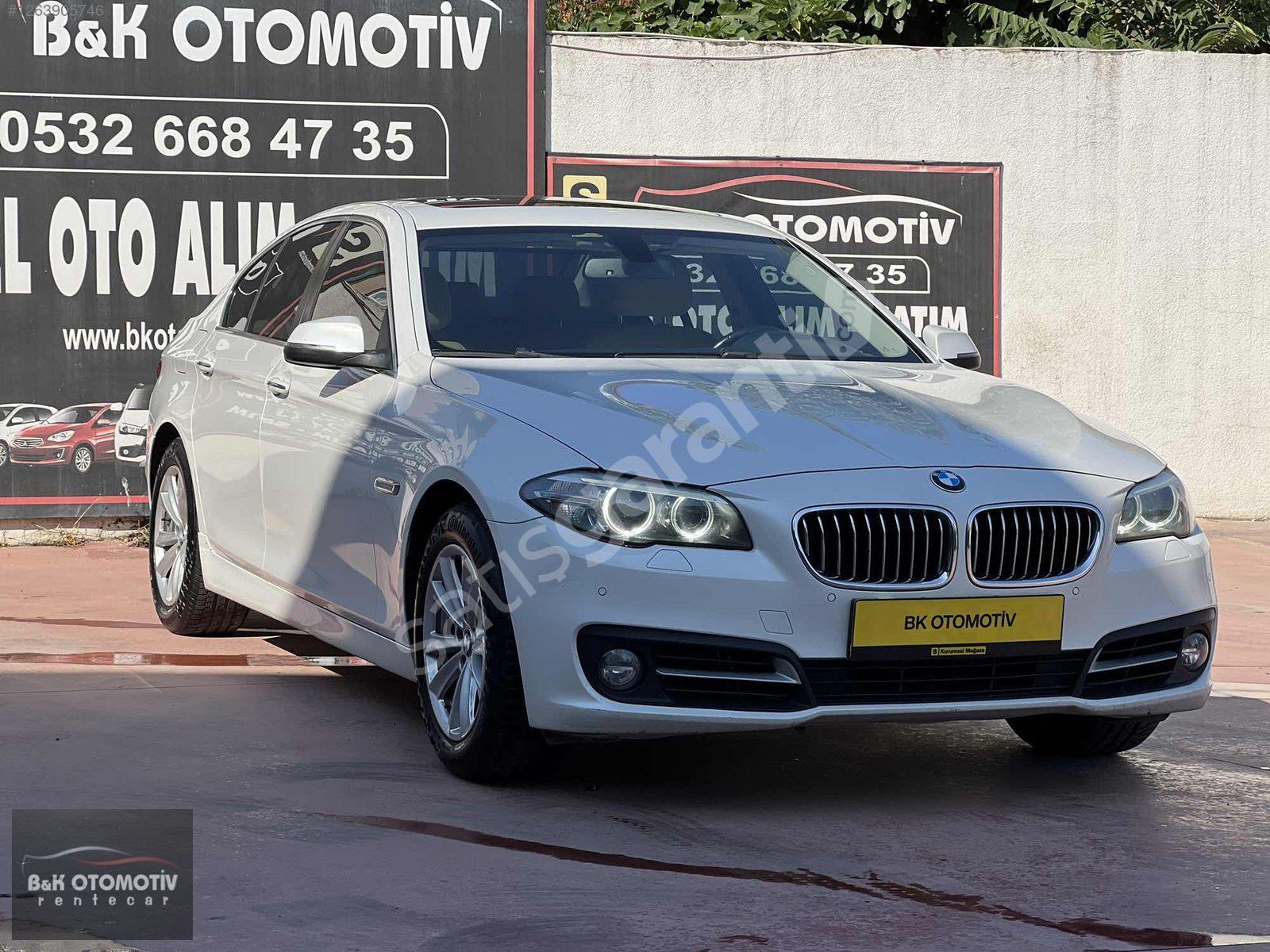 B&K OTO'DAN HATASIZ BMW 520d PREMİUM HAYATLET/NBT/VAKUM/MAKAM