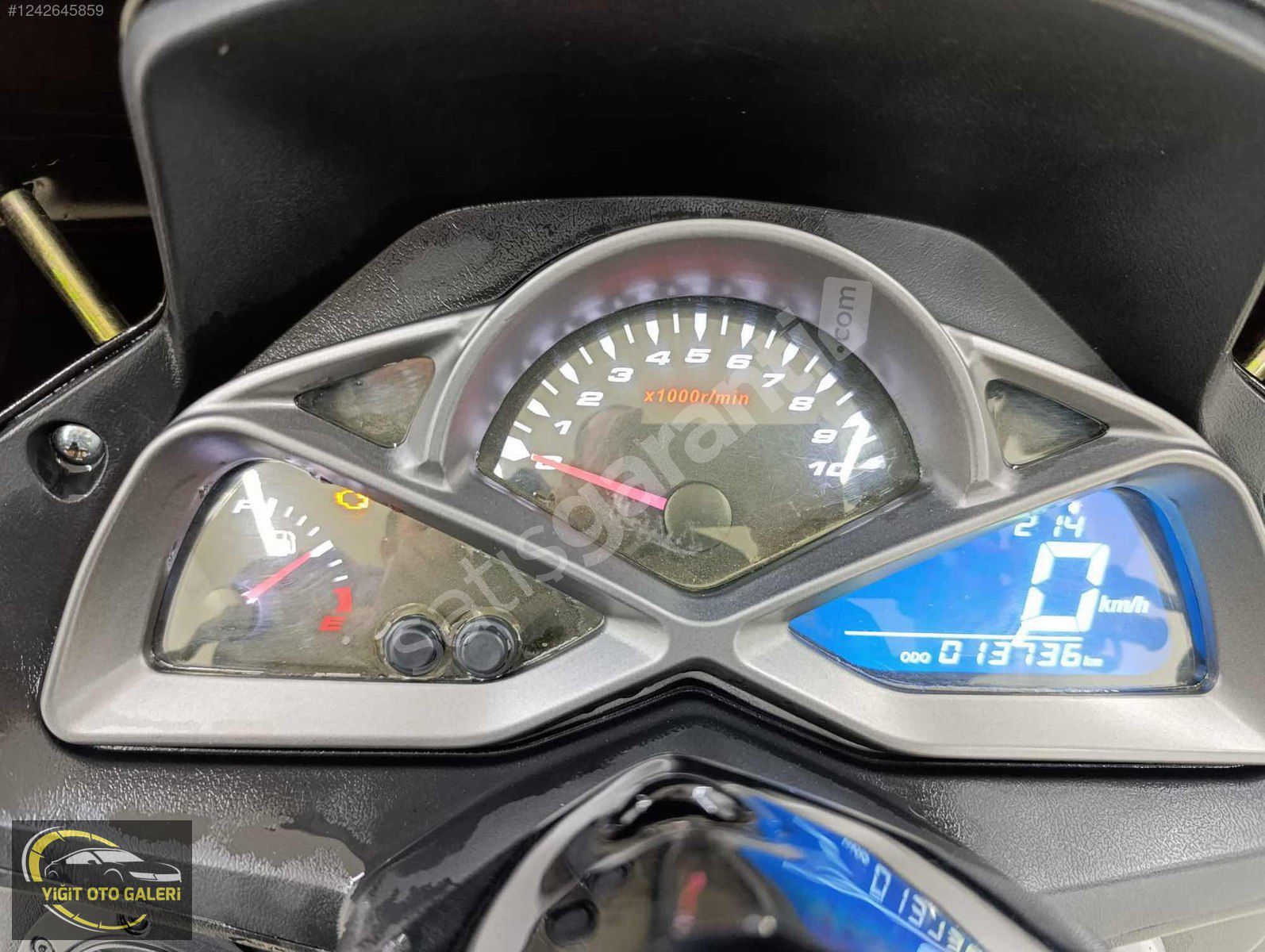 RKS NEWLİGHT 125 PRO KORUMA DEMİRİ ARKA BAGAJ ANAHTASIZ ÇALIŞMA