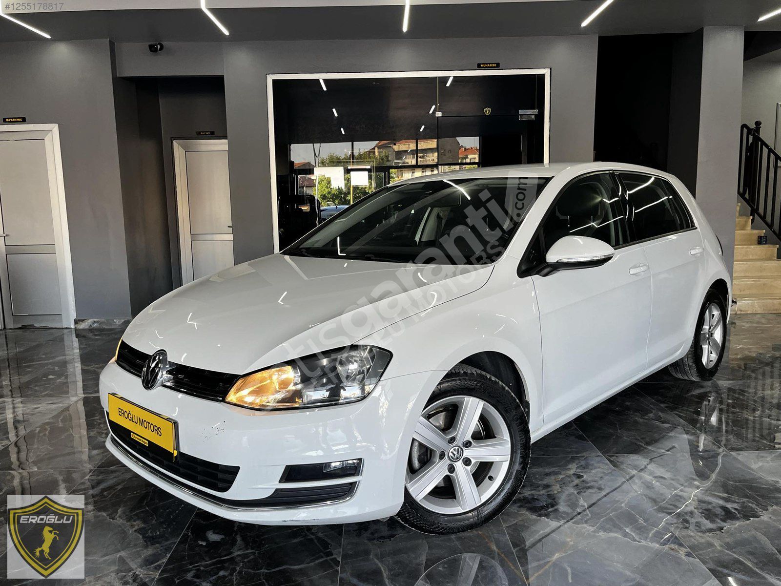 2015 MODEL VOLKSWAGEN GOLF 1.6 TDİ COMFORTLİNE KM: 124.000'DE