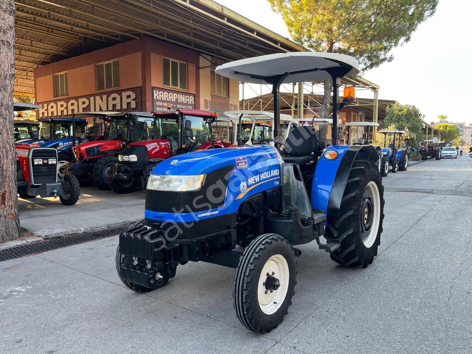 2011, NEW HOLLAND TT55, TURBO-İNTERCOL, SÜRÜNGEN VİTES