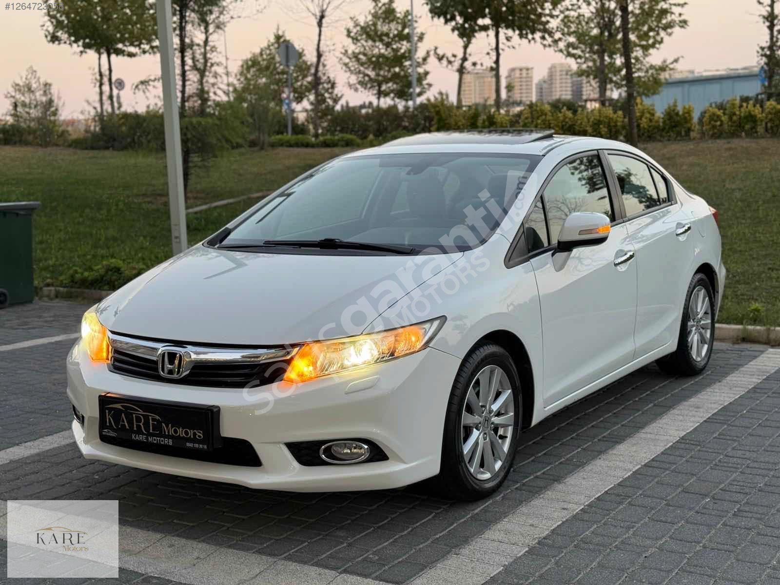2012 40.YIL HONDA CİVİC ECO ELEGANCE 119.000 KM HATASIZ BOYASIZ