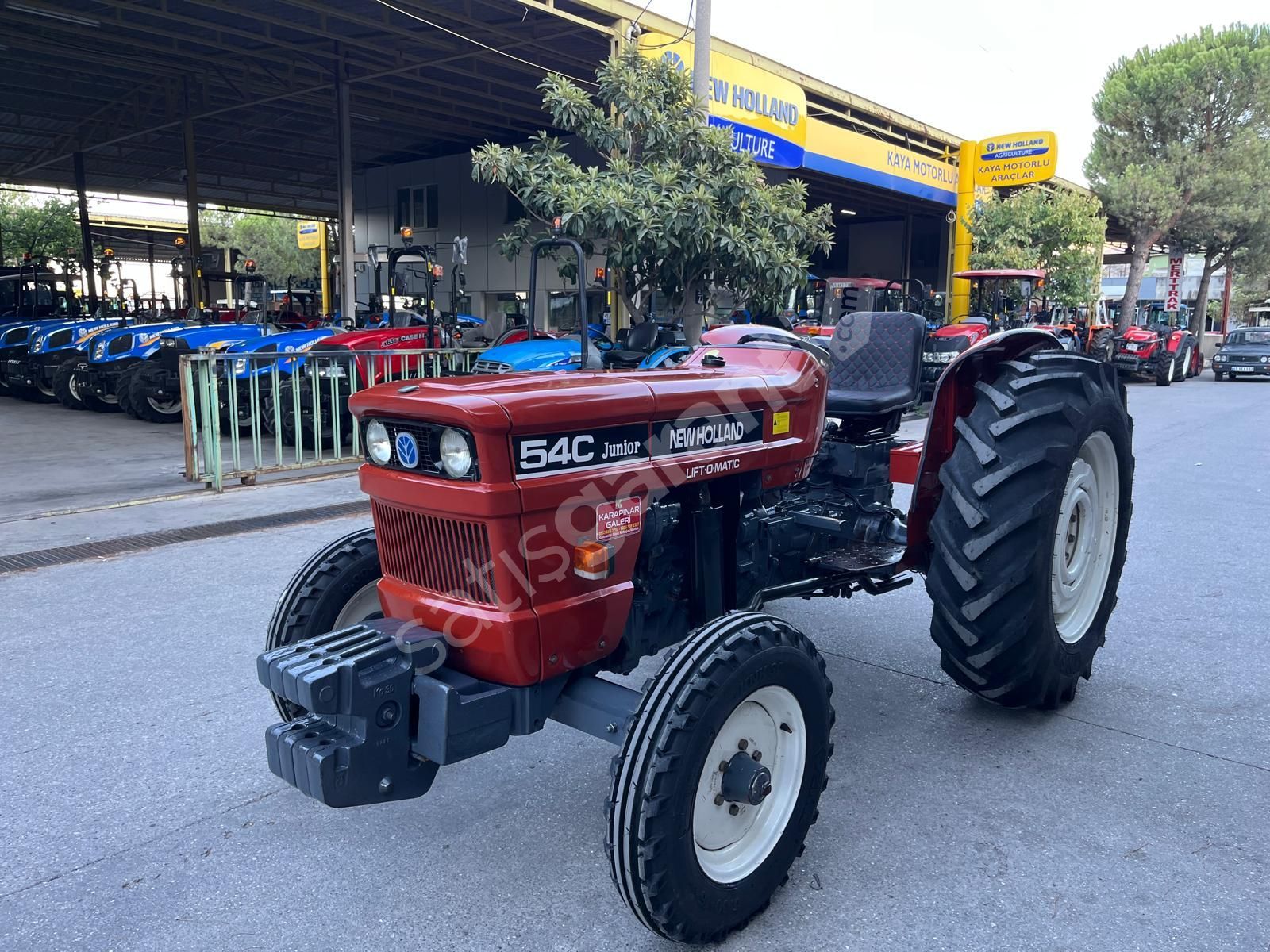 2002, NEW HOLLAND 54C JUNİOR, SINIF MAKİNA, 4 LASTİK YENİ