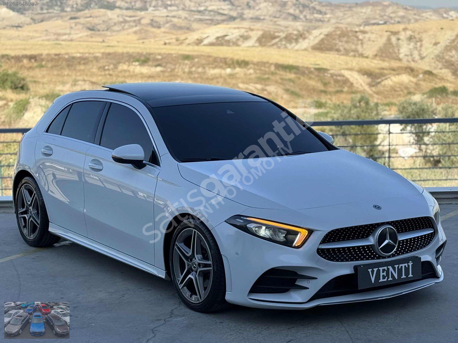 2020 A180 d AMG 7G-DCT, CAM TAVAN, BOYASIZ, ŞERİT TAKİP, HAYALET