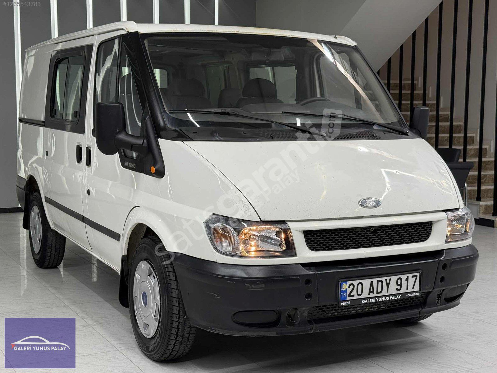 2002 FORD TRANSIT 280 S/KOLTUKLU 5+1/ARKADAN İTİŞLİ/DEĞİŞEN YOK