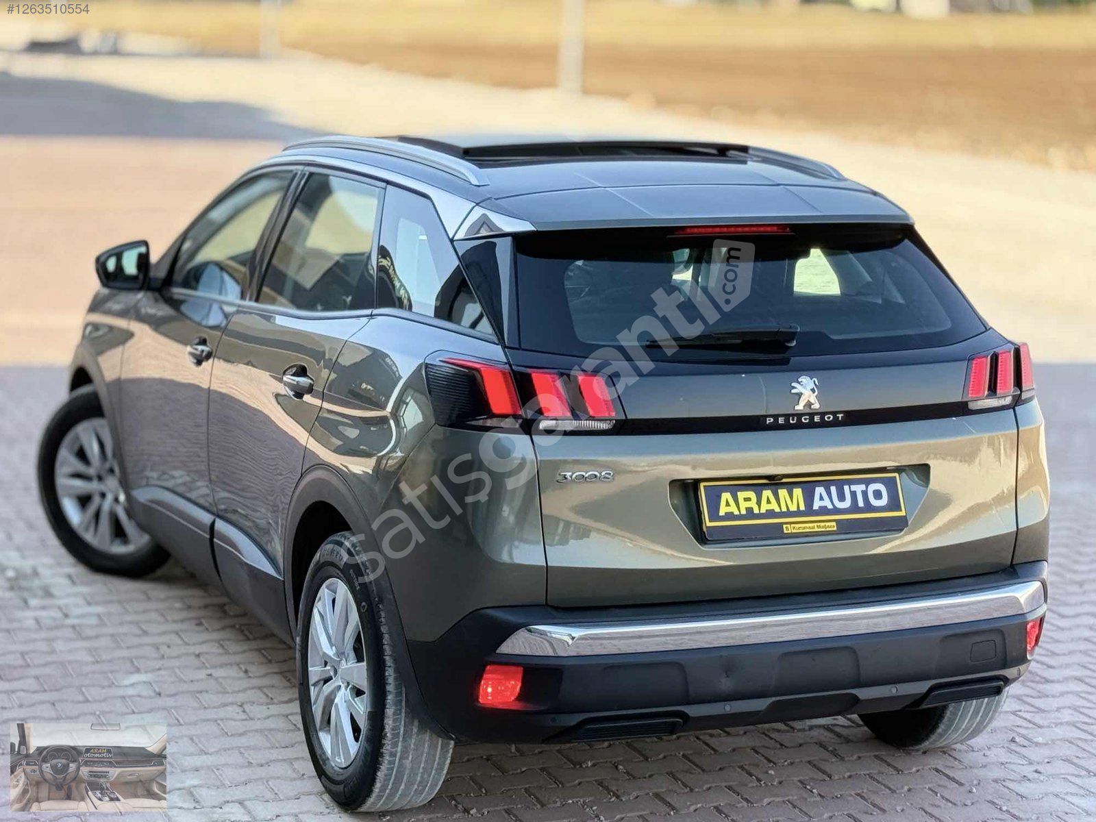 2019 PEUGEOT 3008 CAM TAVAN OTOMATİK BOYASIZ FUL BAKIMLI HATASIZ