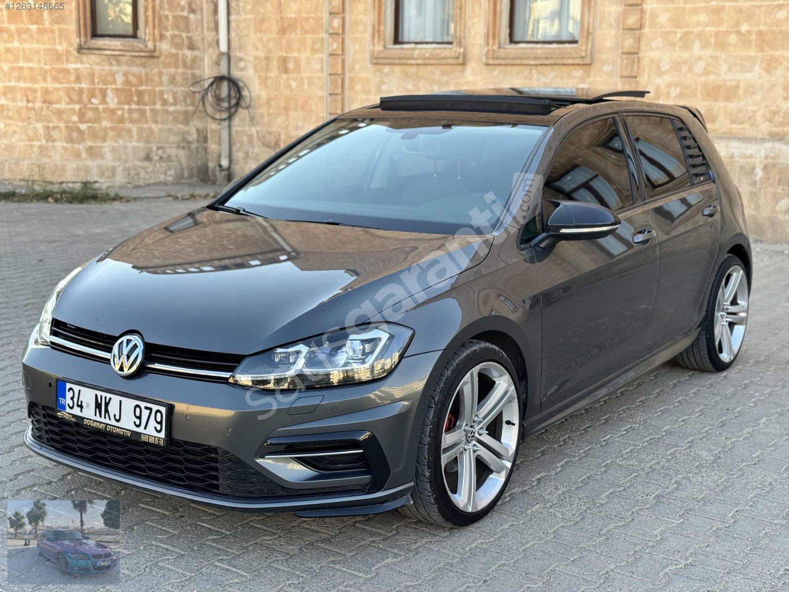 SATILIK 2017 TEMİZ CAM TAVAN GOLF 7.5