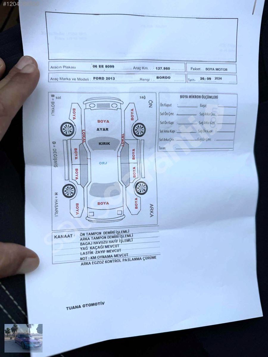 Satılık 2013 ford fiesta manuel titanyum