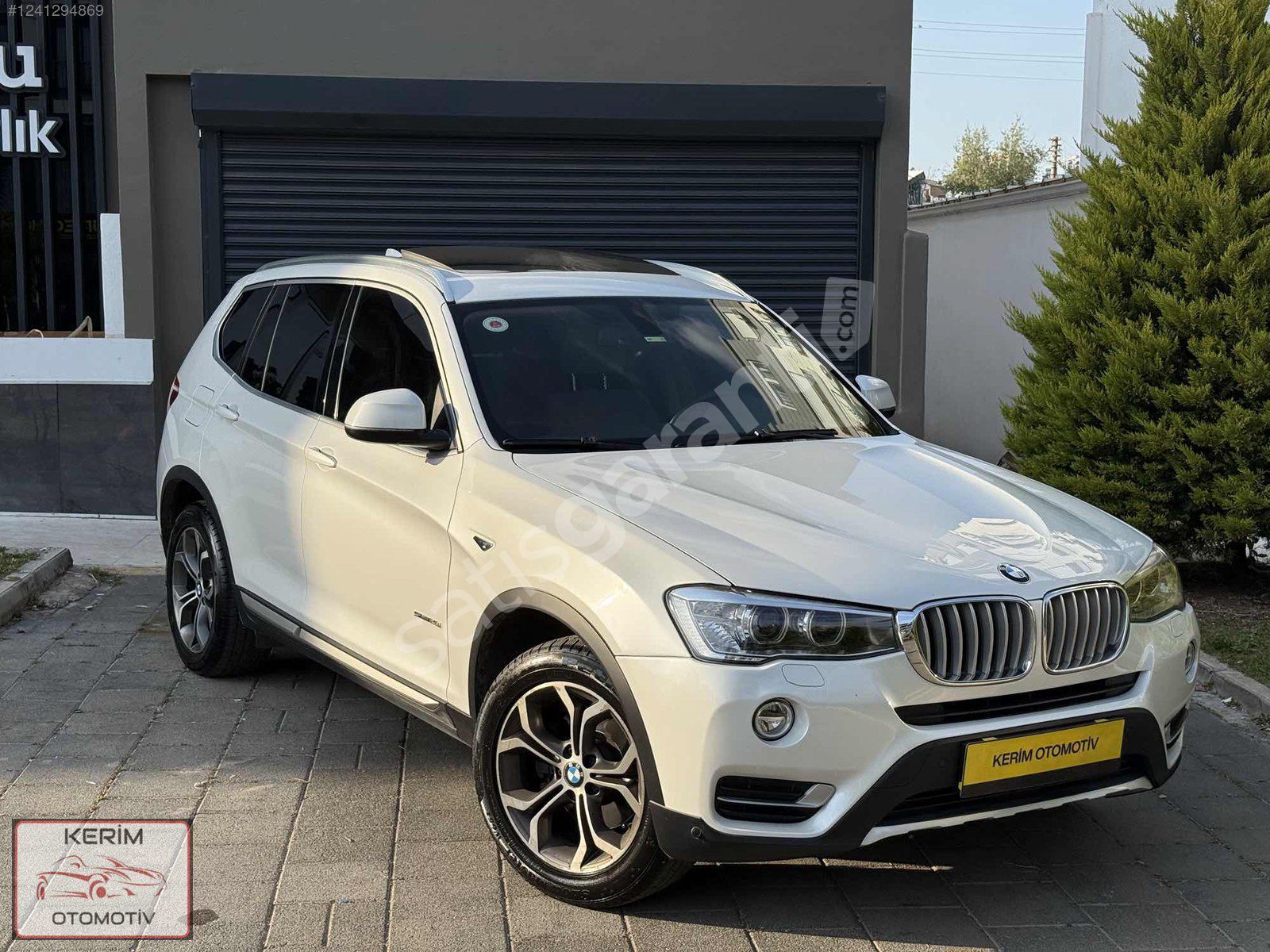 2016 BMW X3 CAM TAVAN HATASIZ