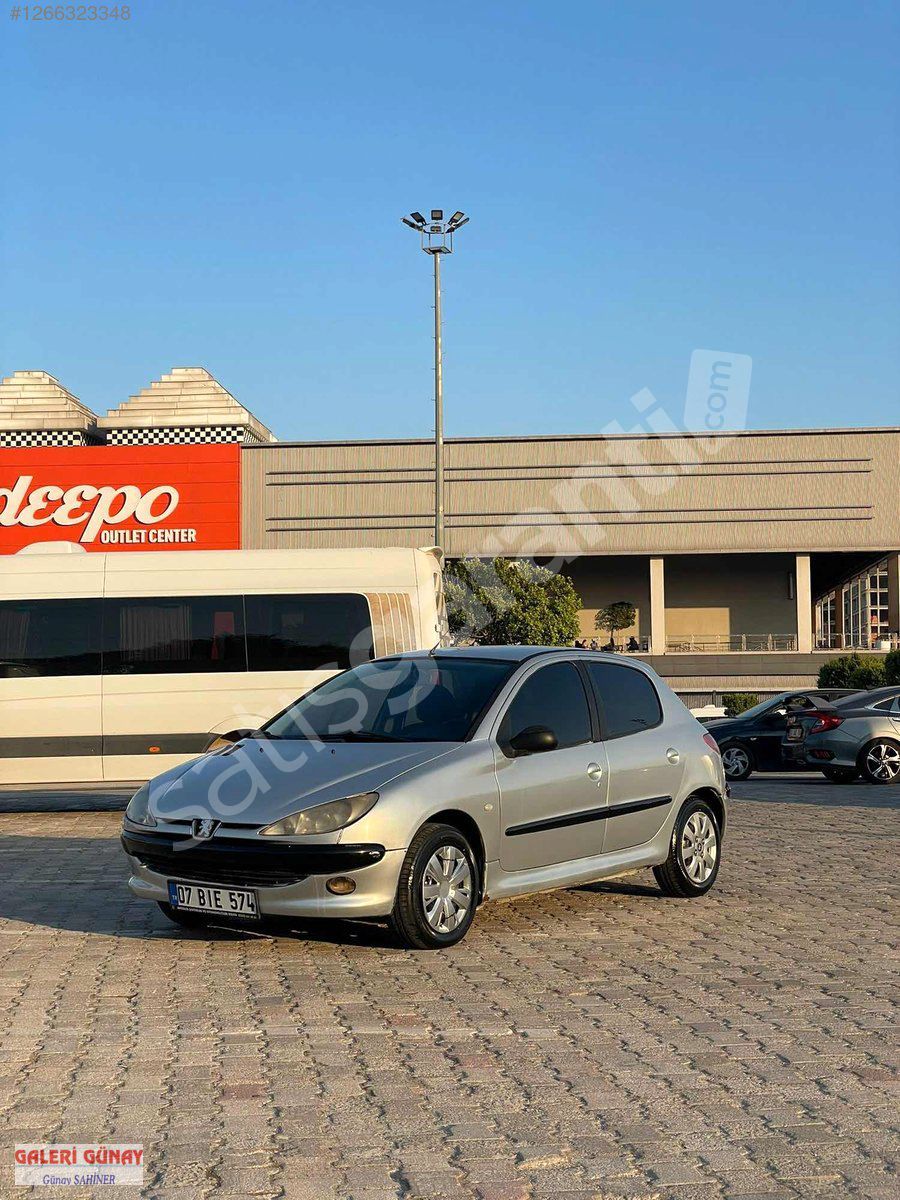 2003 PEJO 206 SIFIR MOTOR MASRAFSIZ