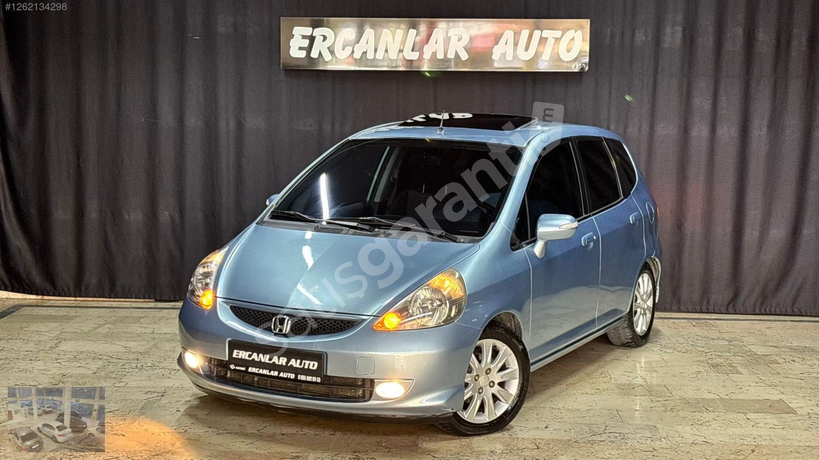 ERCANLAR AUTO,DAN+2007 HONDA JAZZ 1.4 ELIT+OTOMATİK VTS+ORJINAL