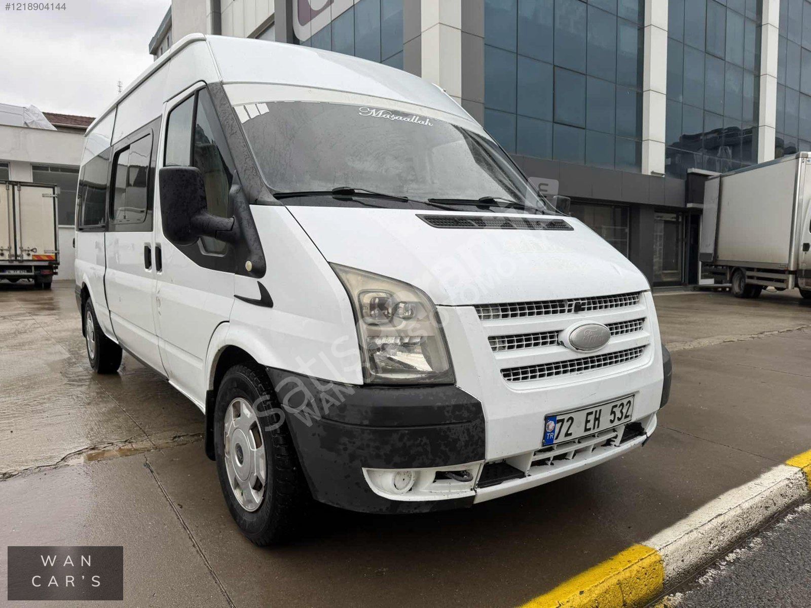 WAN CAR'S 'TAN 2012 FORD TRANSİT 13+1 KLİMALI TAKAS OLUR HATASIZ