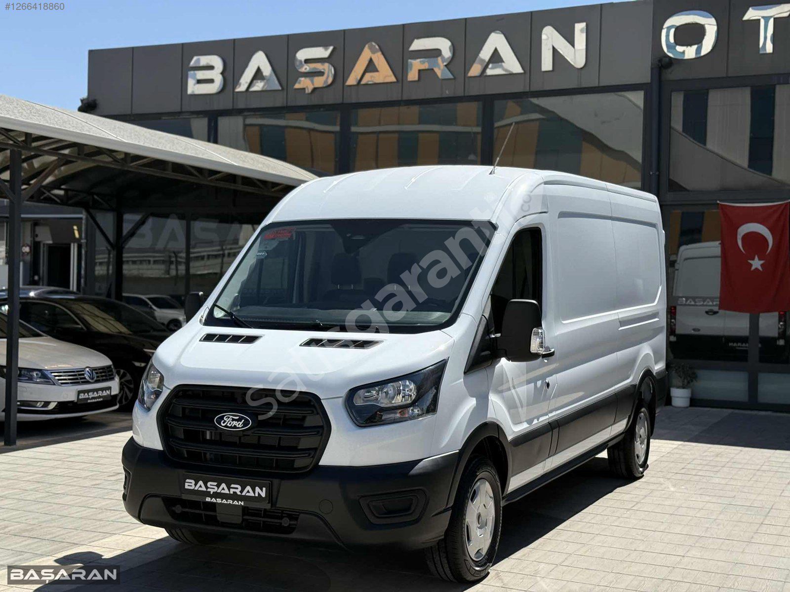 BAŞARAN'DAN 2024 FORD TRANSİT 350 L EKRANLI 11 m3. YENİ TİP