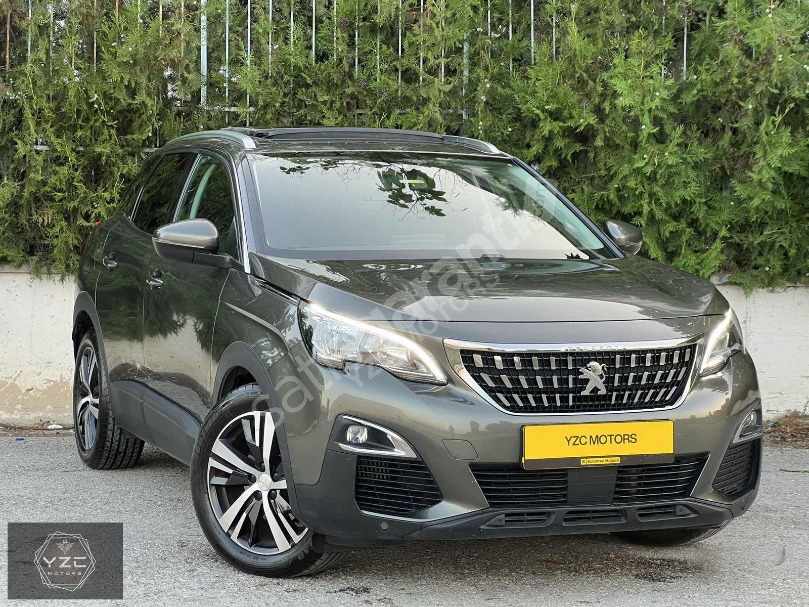 2019 HATASIZ BOYASIZ 3008 CAM TAVANLI 85 BİN KM KREDİ KART 12 TK