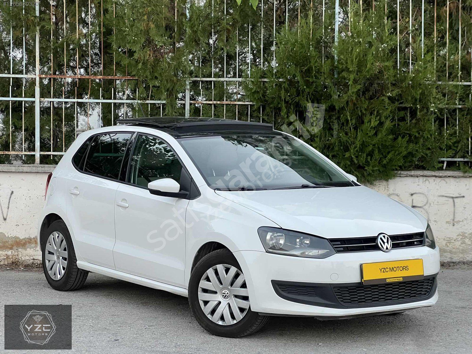 CAM TAVANLI BEYAZ İÇİ BEJ 2013 POLO 1.6 TDI OTOMATİK VİTES 12 TK