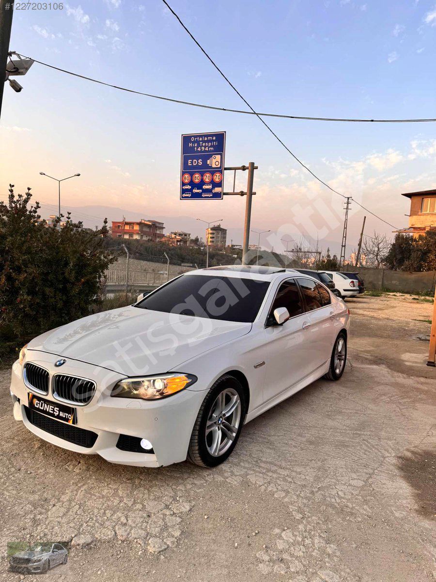 AKDENİZ GÜNEŞ OTOMOTİV,BMW 520 PREMİUM HATASIZ BOYASIZ FUL+FUL